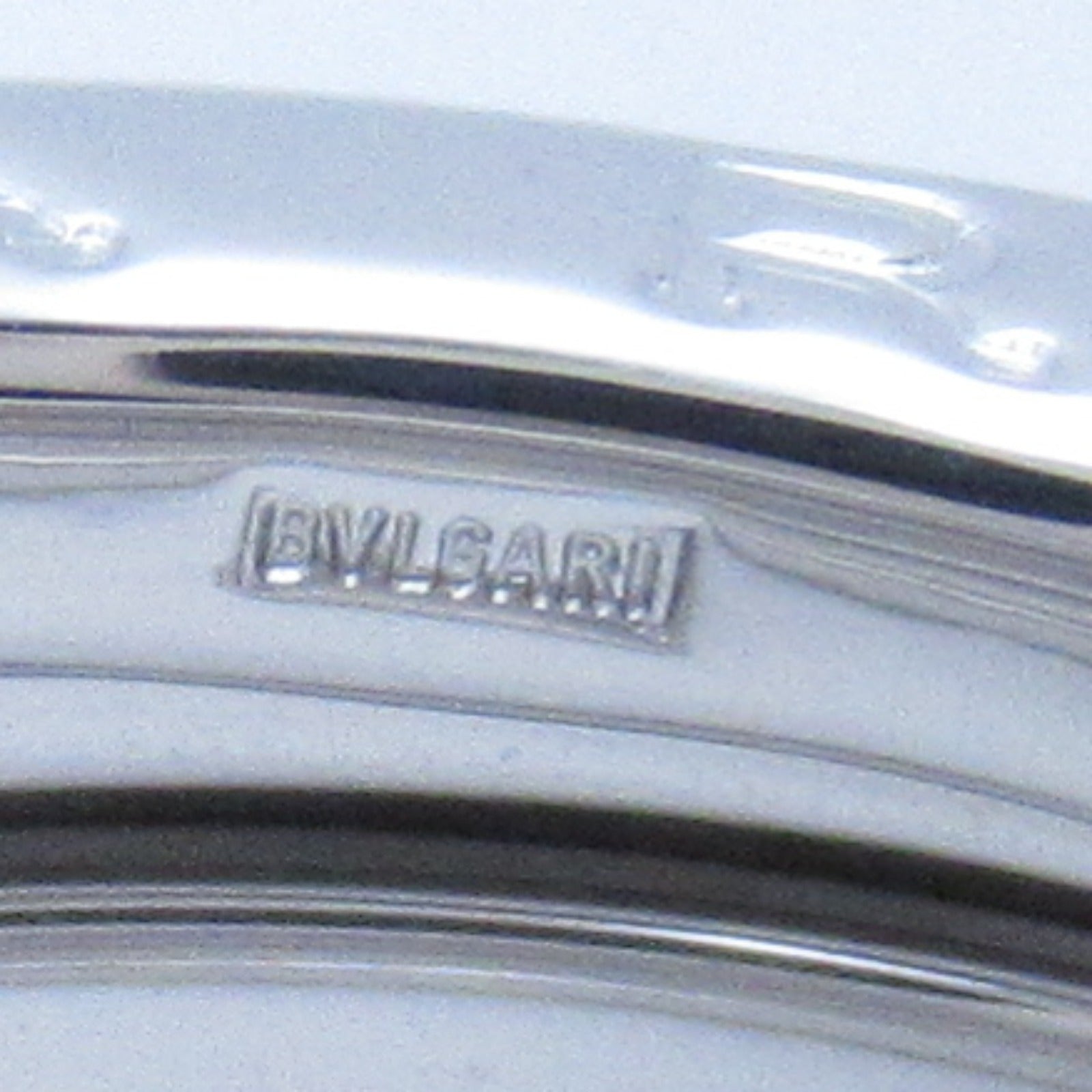 BVLGARI 【激減優惠】18K白金B-zero1 Four-Band戒指US#5.75/BVLGARI#52銀色