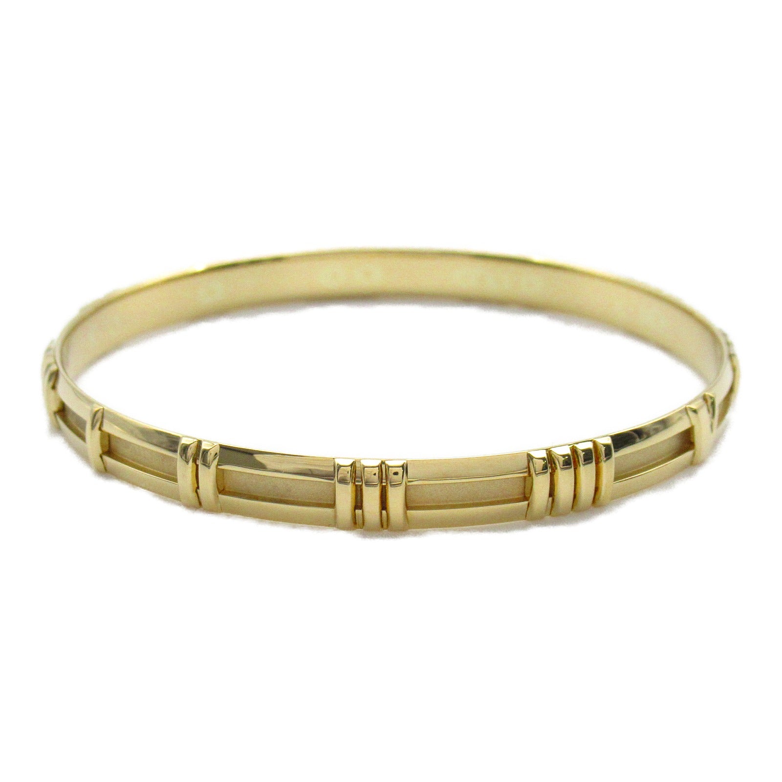 TIFFANY＆CO 18K黃金Atlas Bracelet/Bangle手鐲