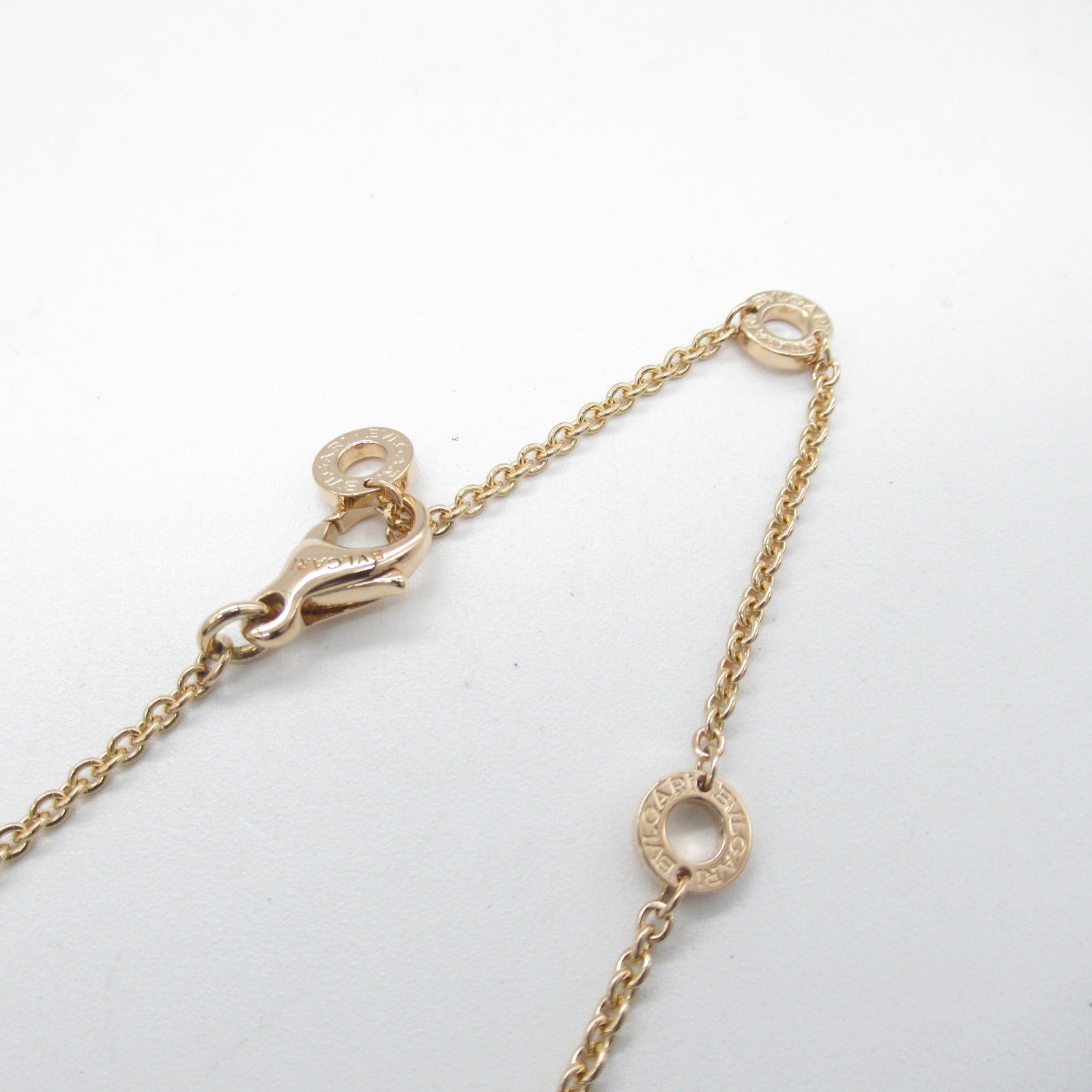 BVLGARI 18K玫瑰金/陶瓷B.zero1 Necklace項鍊
