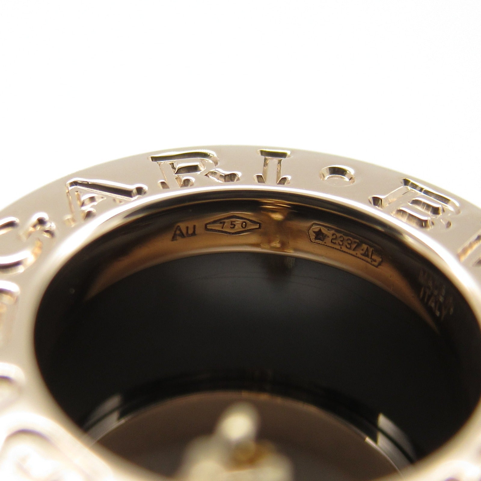 BVLGARI 18K玫瑰金/陶瓷B.zero1 Necklace項鍊