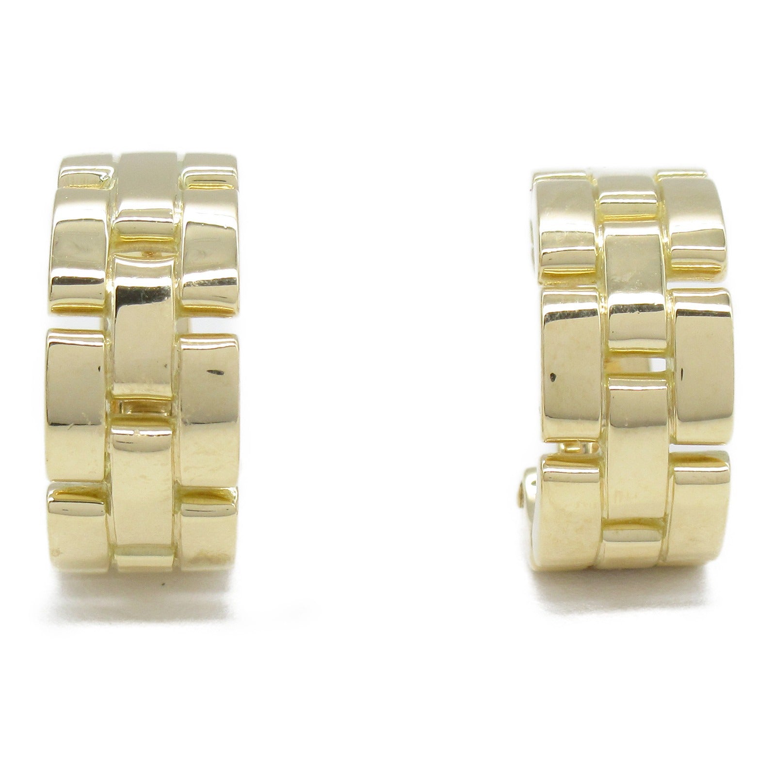 CARTIER 18K黃金Maillon Panthere Earrings耳環