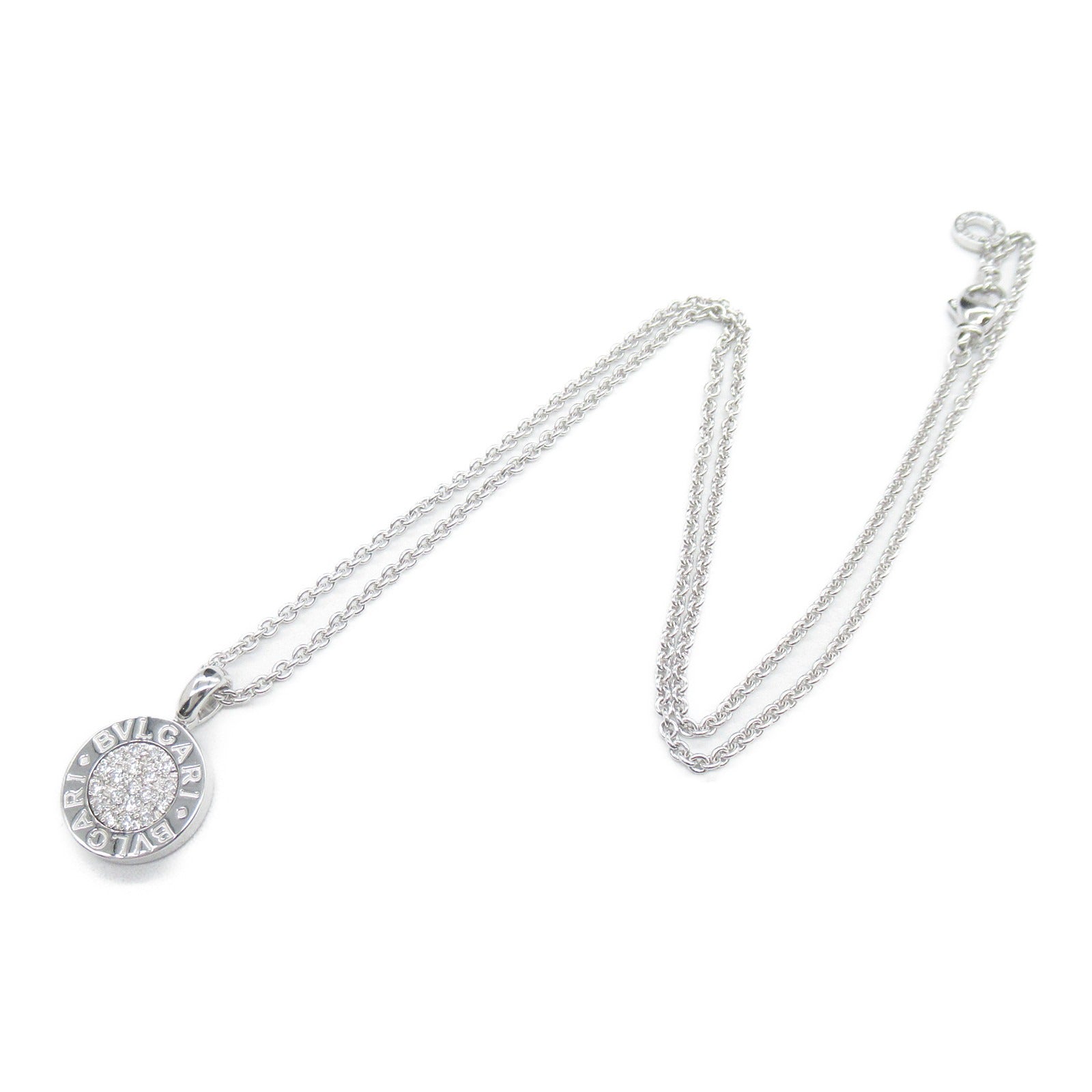 BVLGARI 18K白金Bvlgari Bvlgari Necklace鑽石項鍊