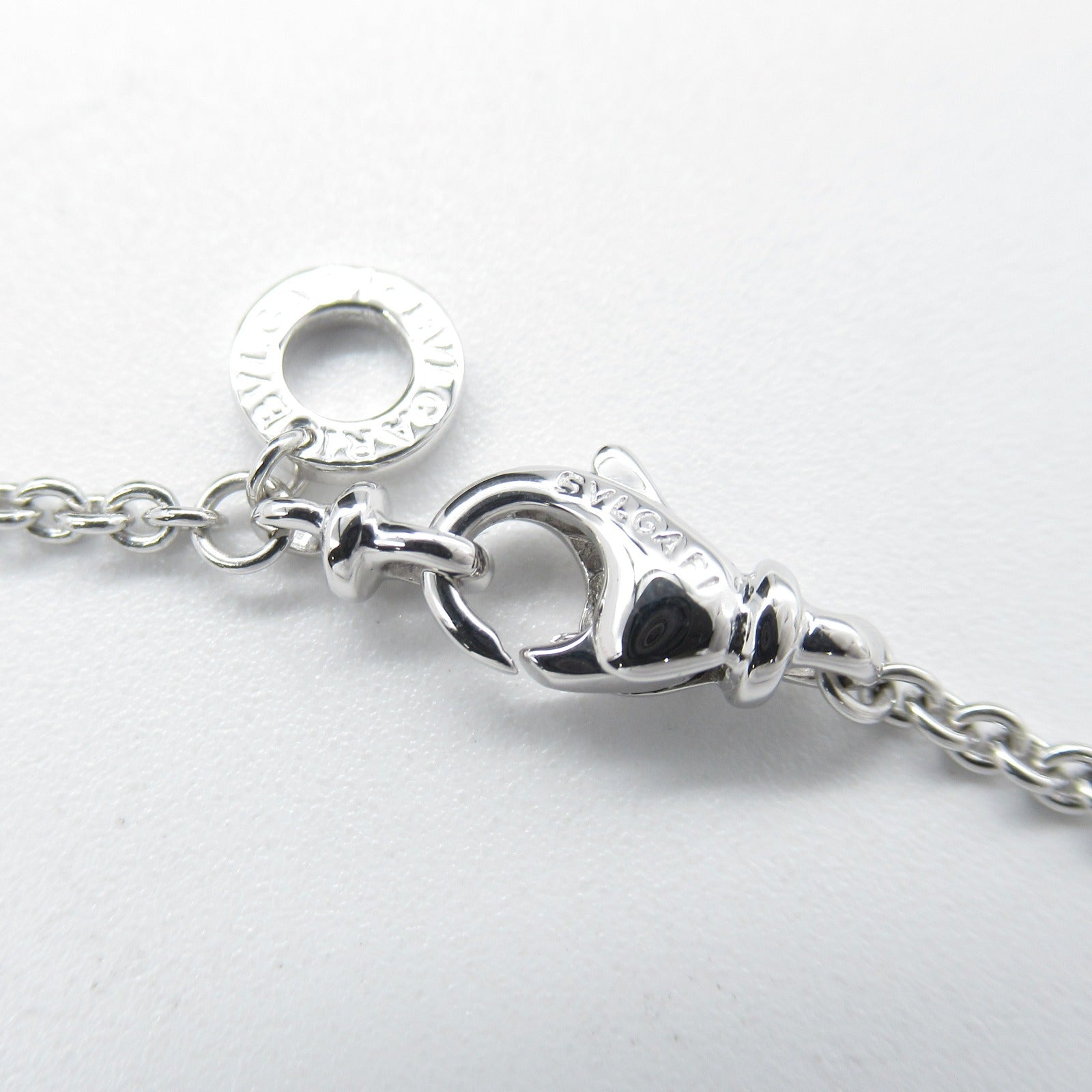 BVLGARI 18K白金Bvlgari Bvlgari Necklace鑽石項鍊