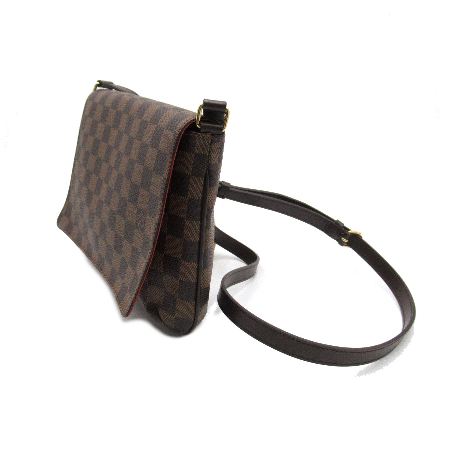 LOUIS VUITTON Damier Musette Tango肩背袋啡色