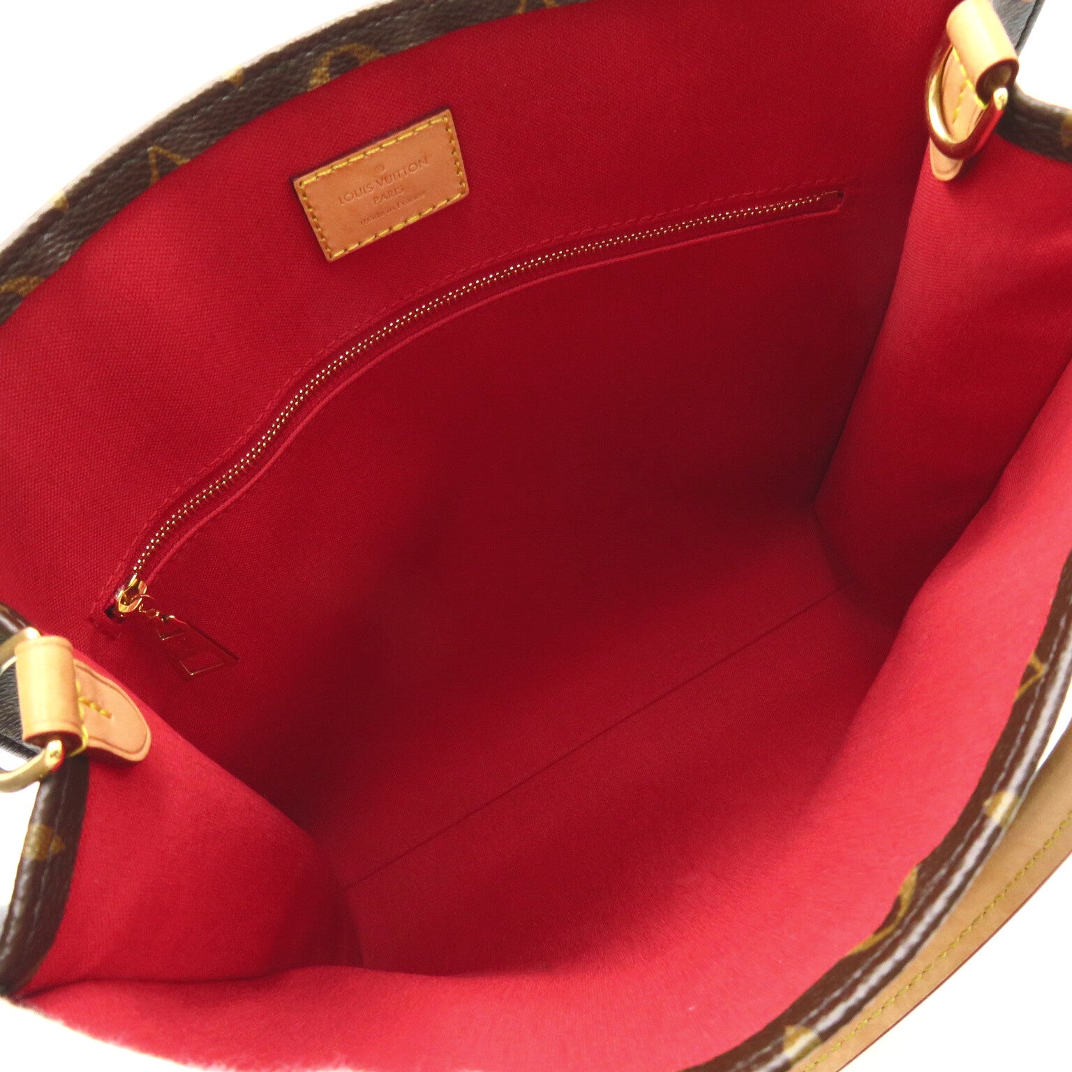 LOUIS VUITTON Monogram Sac Plat PM手挽肩背兩用袋啡色
