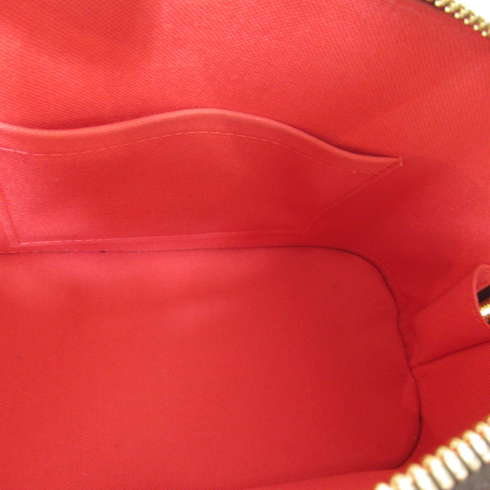 LOUIS VUITTON Monogram Alma BB手挽肩背兩用袋啡色/粉紅色Flamingo