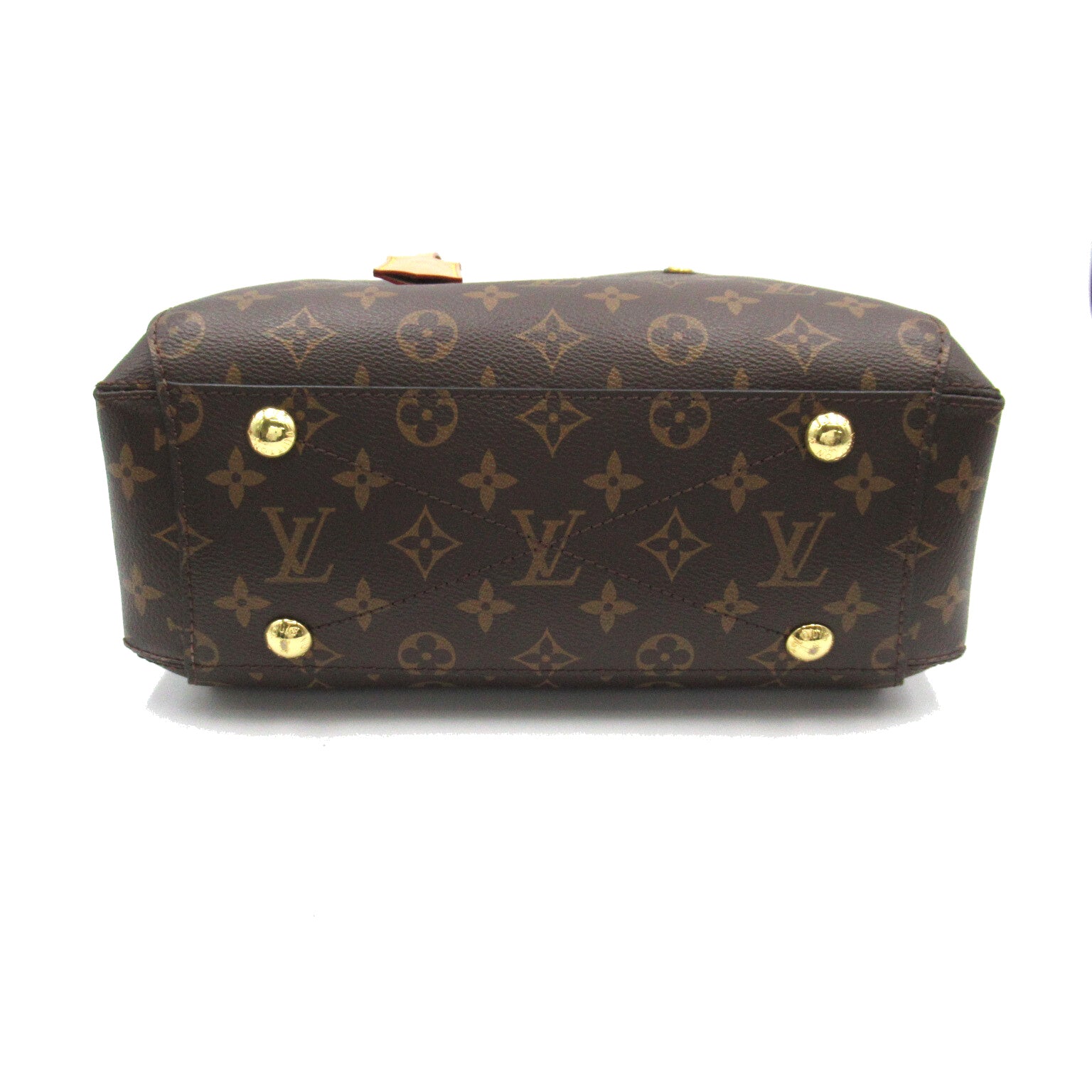 LOUIS VUITTON Monogram Montaigne BB手挽肩背兩用袋啡色