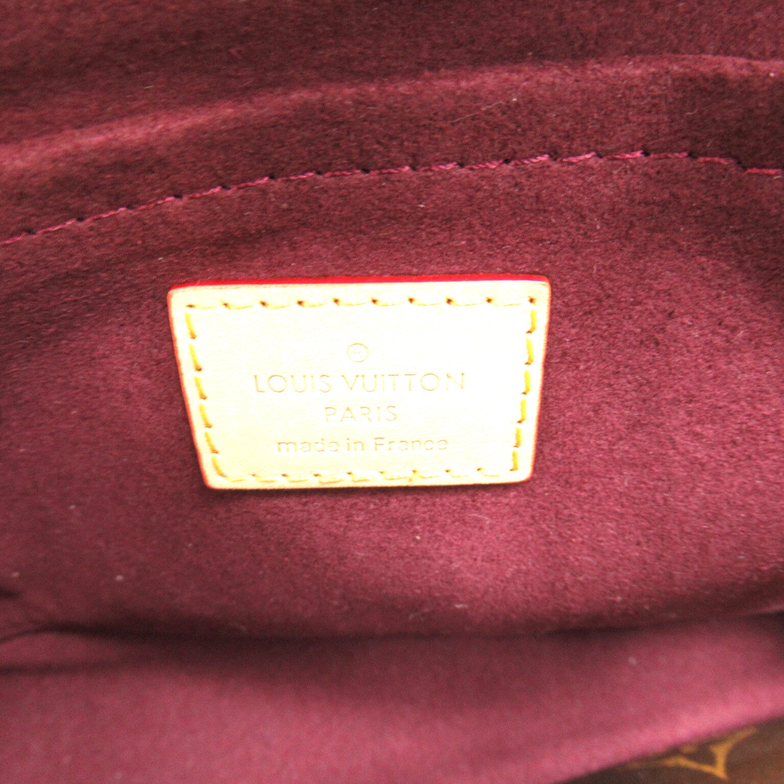 LOUIS VUITTON Monogram Montaigne BB手挽肩背兩用袋啡色