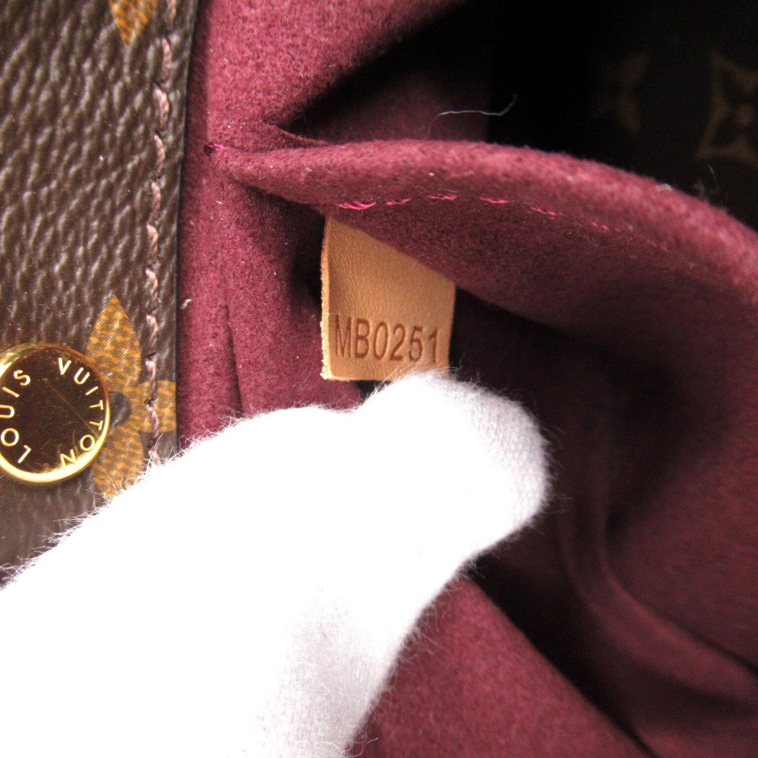 LOUIS VUITTON Monogram Montaigne BB手挽肩背兩用袋啡色