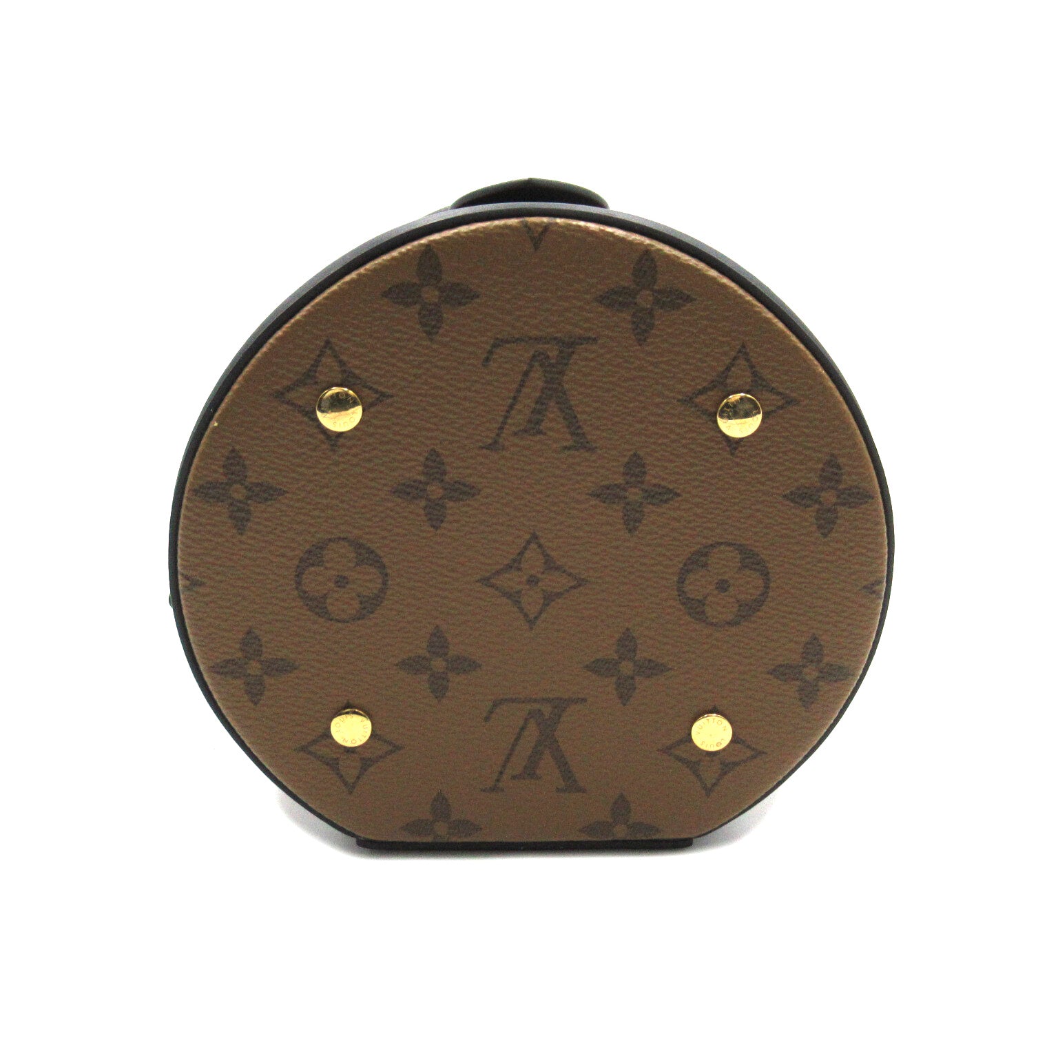 LOUIS VUITTON Monogram Reverse  Cannes手挽肩背兩用袋啡色