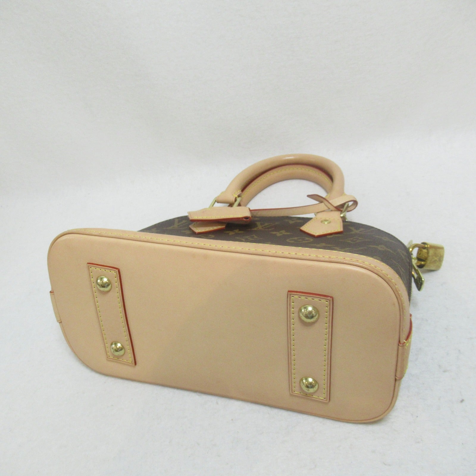 LOUIS VUITTON Monogram Alma BB手挽肩背兩用袋啡色