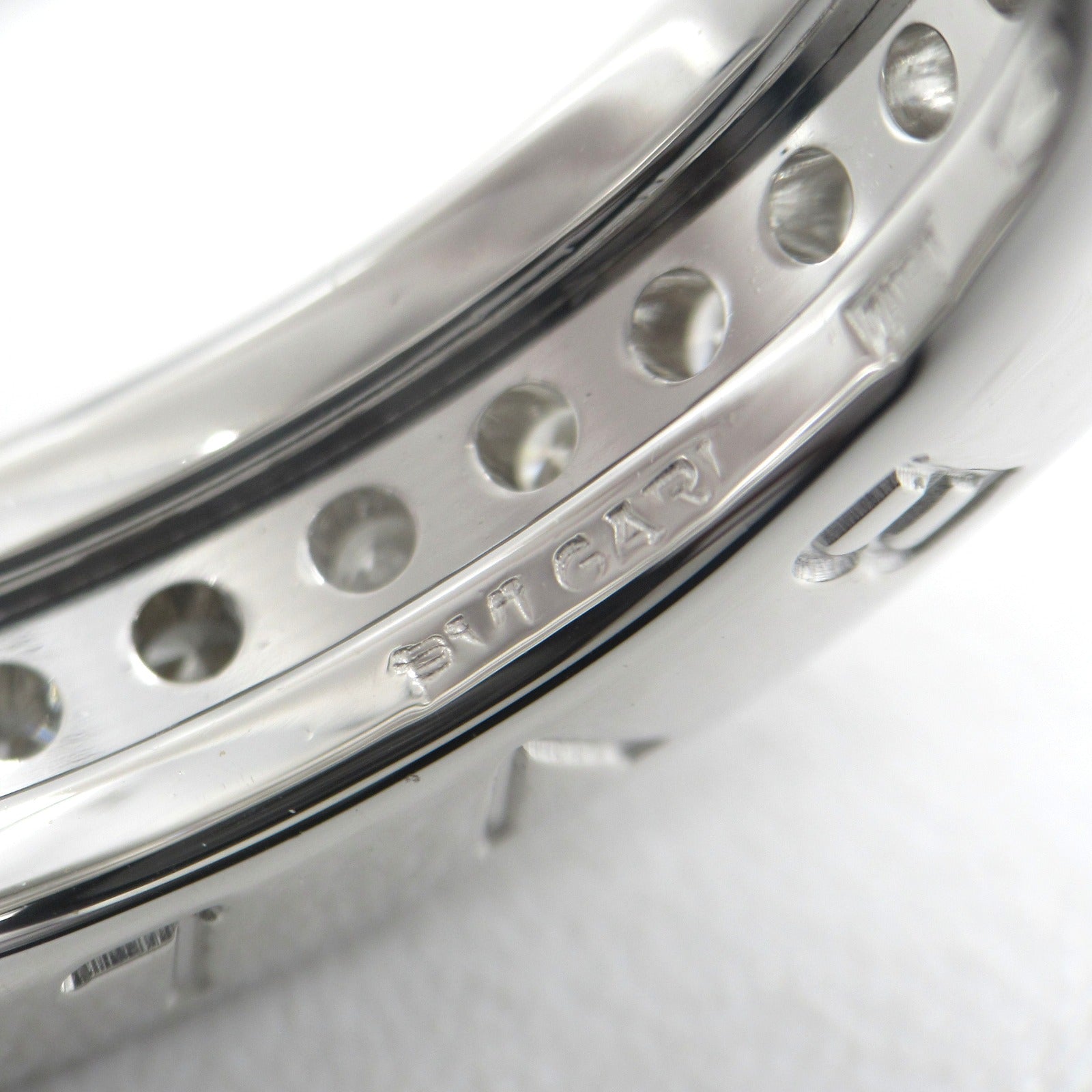 BVLGARI 18K白金B-zero1 Diamond XS鑽石戒指BVLGARI#50/US#5.25