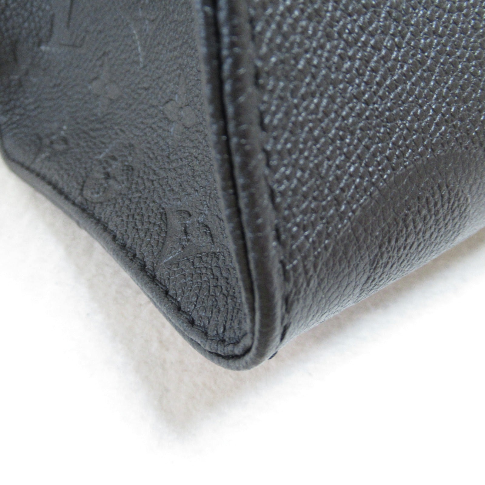 LOUIS VUITTON Monogram Empreinte OnTheGo MM金扣手挽肩背兩用袋黑色