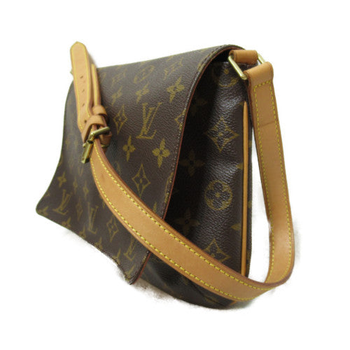 LOUIS VUITTON Monogram Musette Tango Short肩背袋啡色