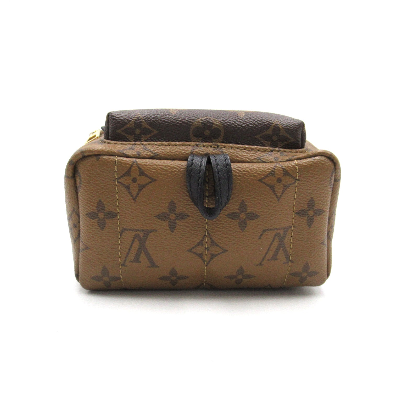 LOUIS VUITTON Monogram Reverse Palm Springs Mini背包啡色