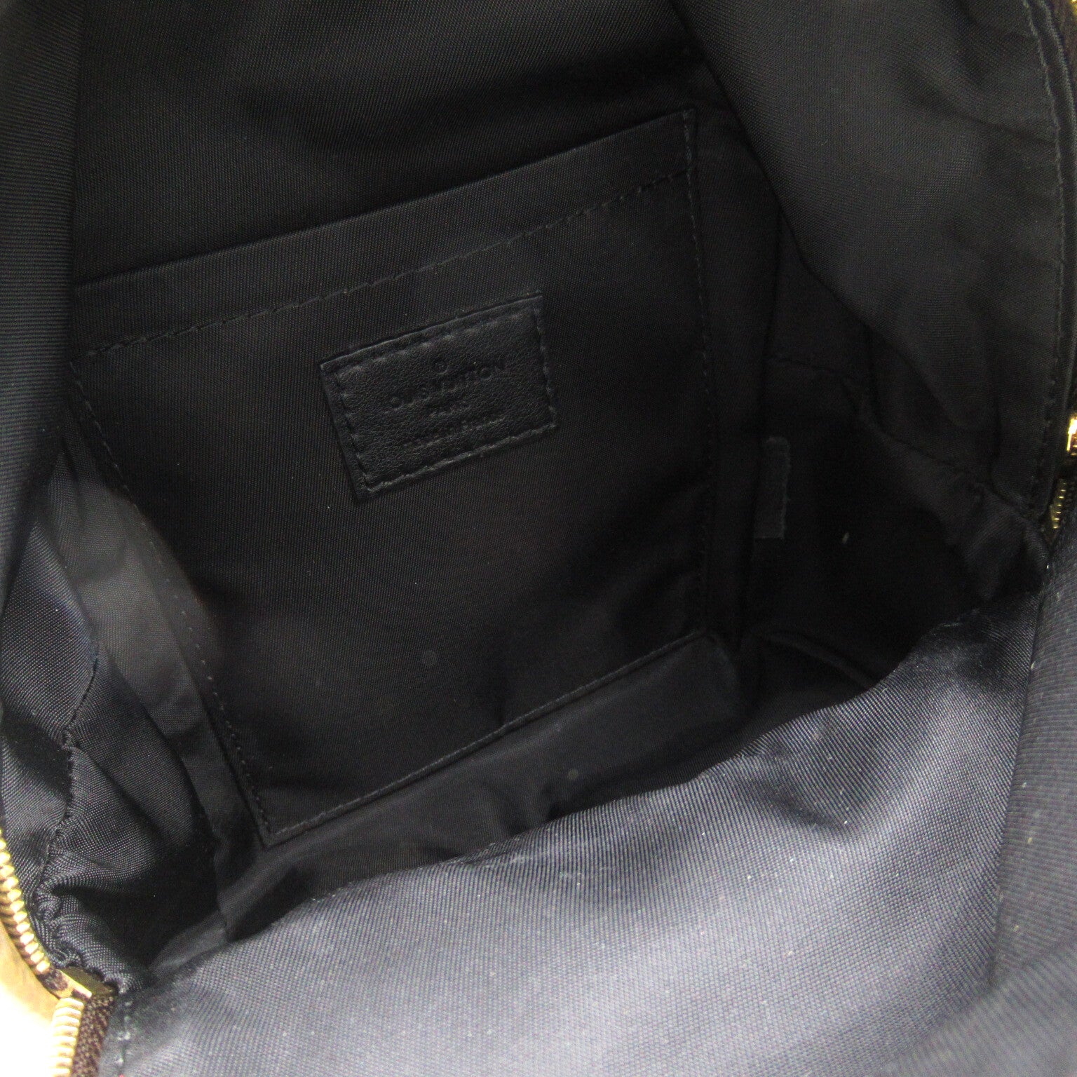 LOUIS VUITTON Monogram Reverse Palm Springs Mini背包啡色