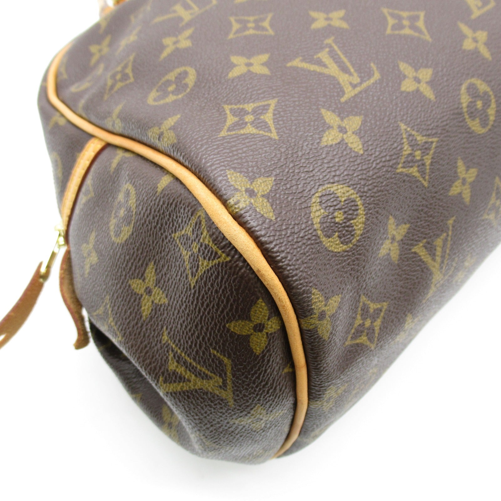 LOUIS VUITTON Monogram Montorgueil PM金扣肩背袋啡色