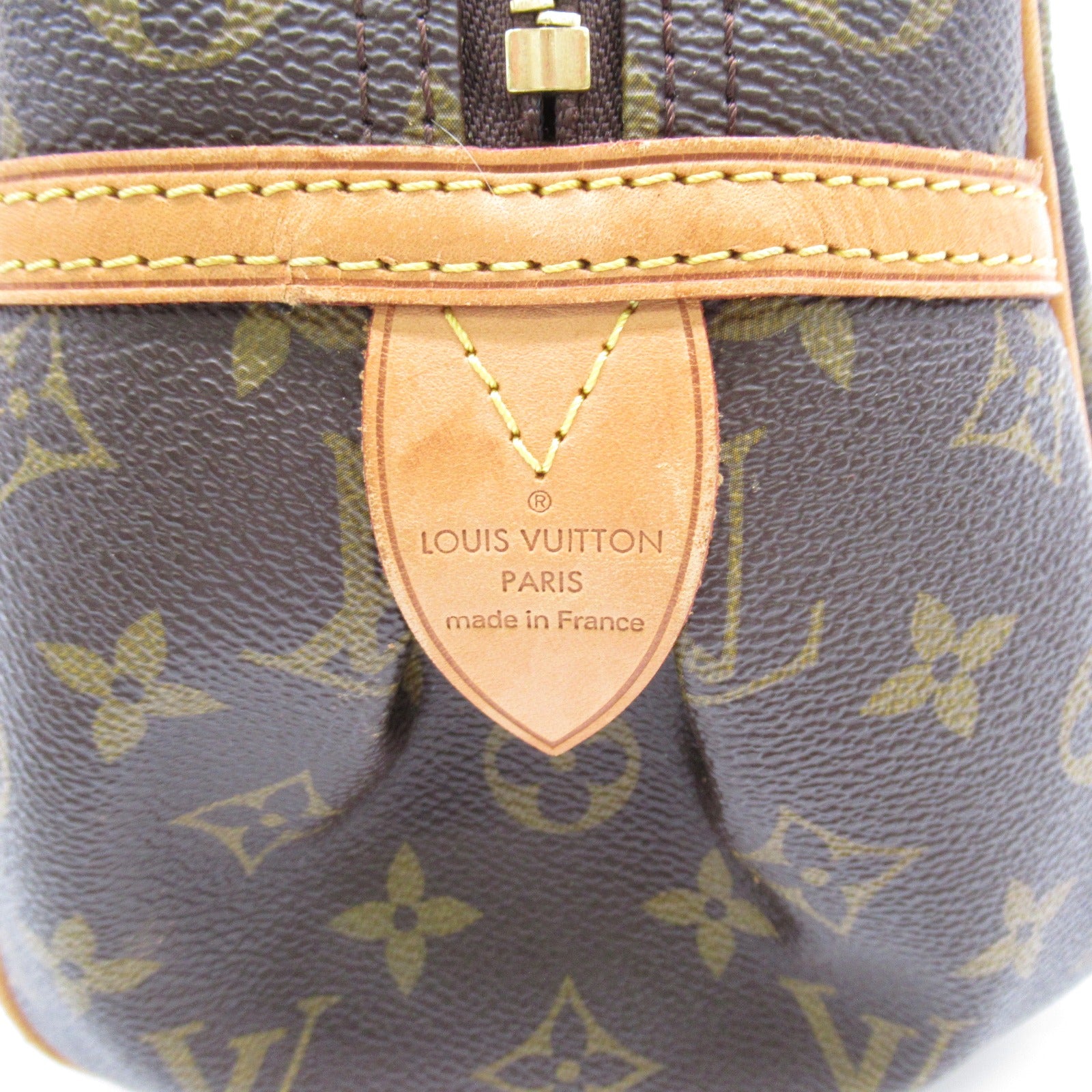 LOUIS VUITTON Monogram Montorgueil PM金扣肩背袋啡色