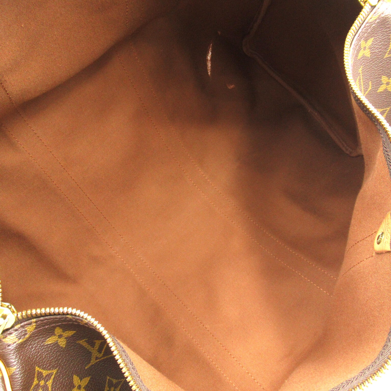 LOUIS VUITTON Monogram Keepall 50手挽袋/旅行袋啡色