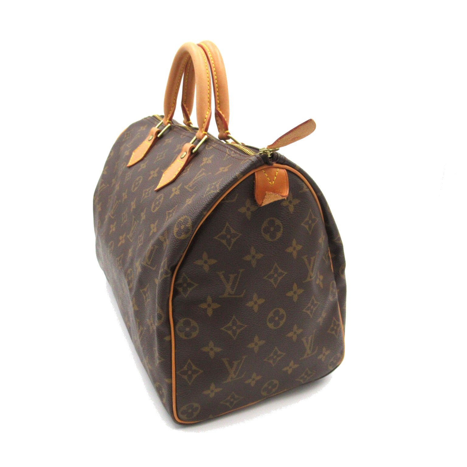 LOUIS VUITTON Monogram Speedy 35手挽袋啡色