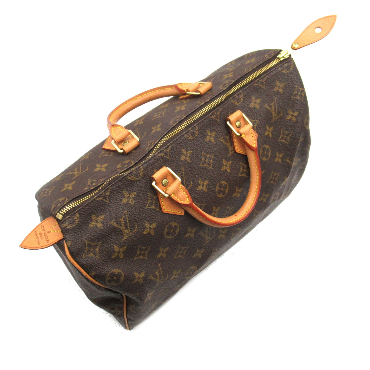 LOUIS VUITTON Monogram Speedy 35手挽袋啡色