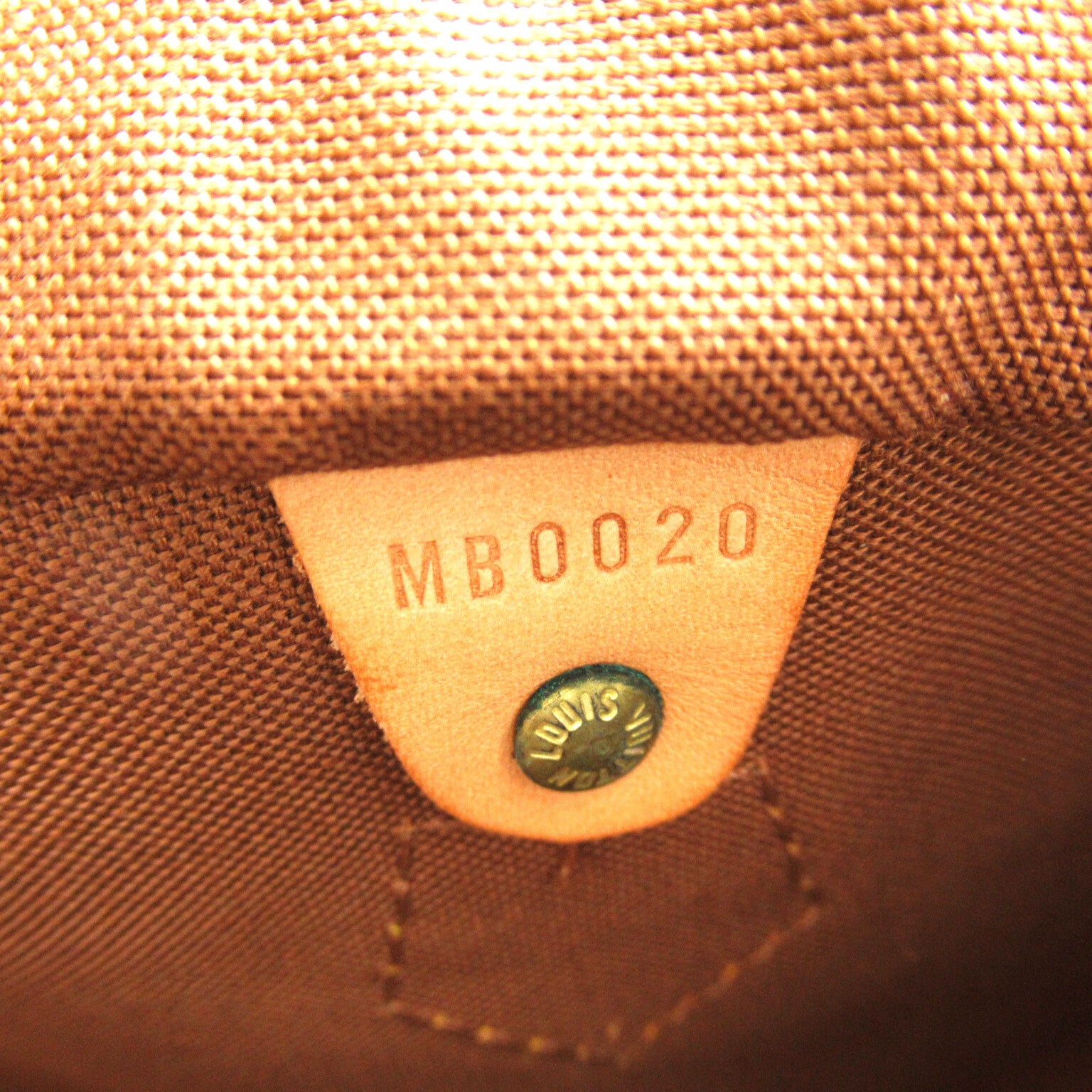 LOUIS VUITTON Monogram Speedy 35手挽袋啡色