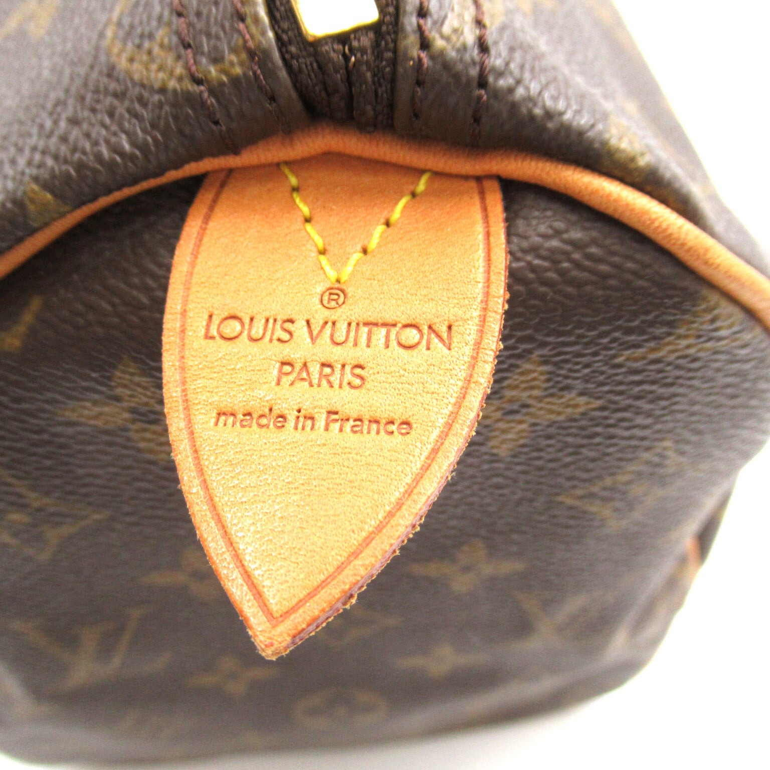 LOUIS VUITTON Monogram Speedy 35手挽袋啡色