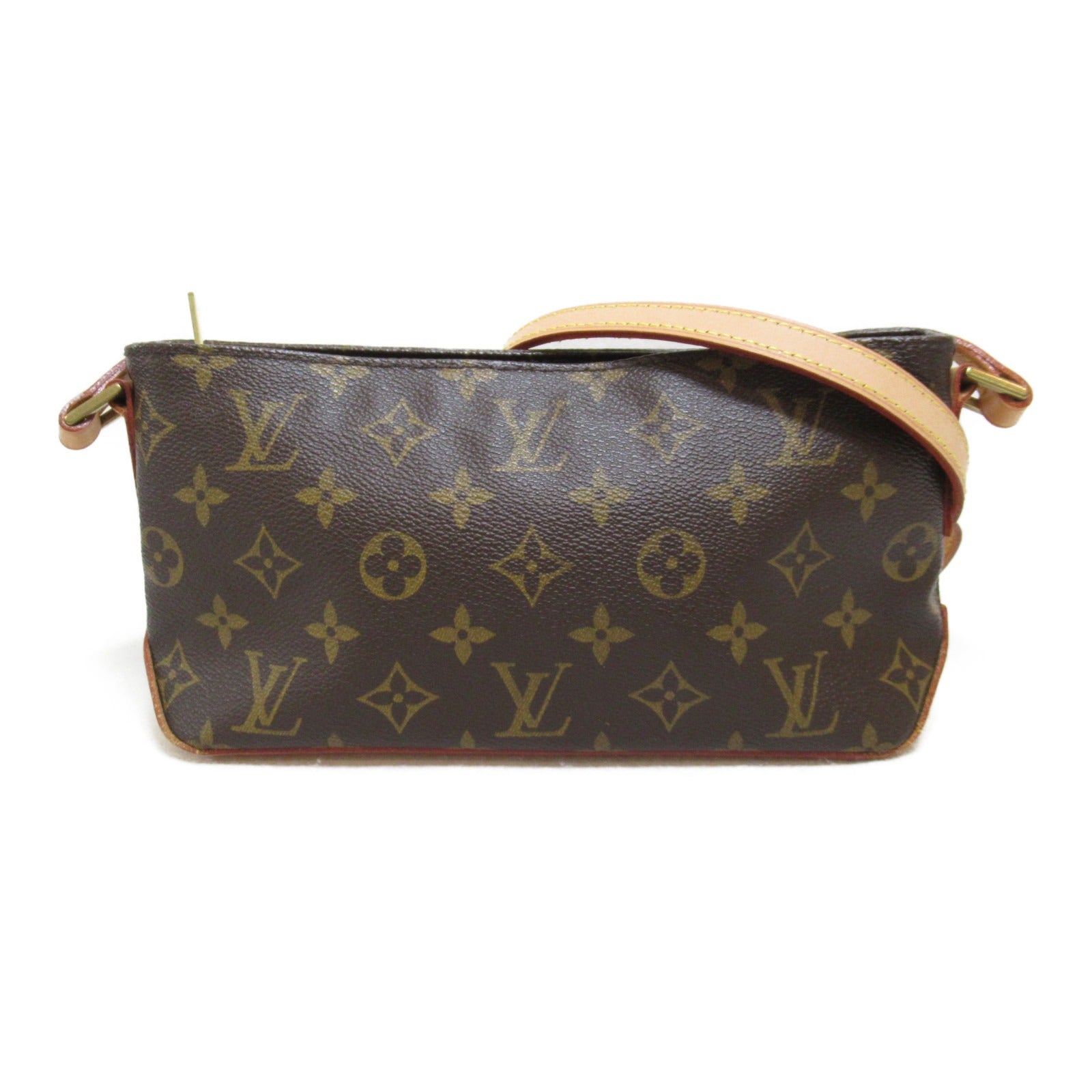 LOUIS VUITTON Monogram Trotteur肩背袋啡色