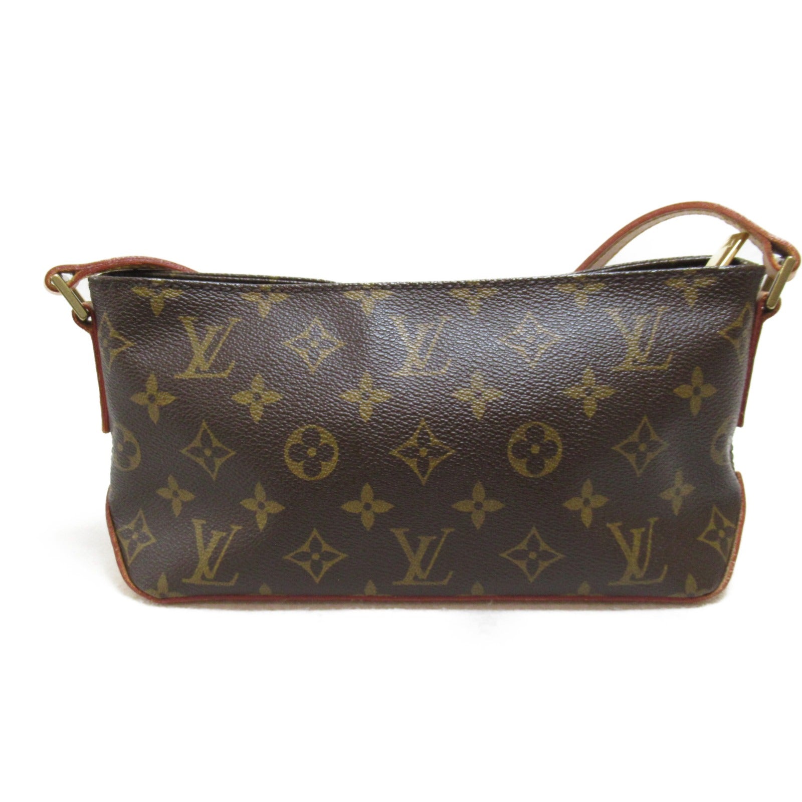 LOUIS VUITTON Monogram Trotteur肩背袋啡色