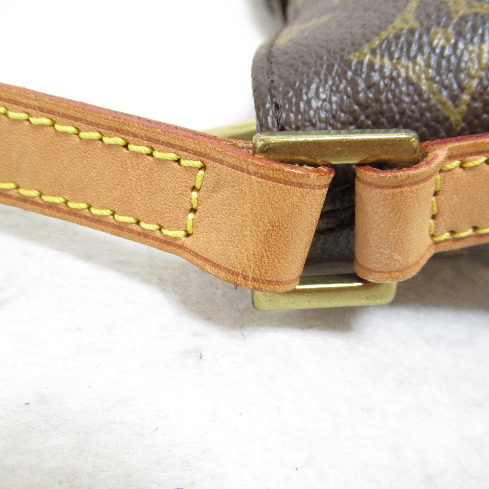 LOUIS VUITTON Monogram Trotteur肩背袋啡色