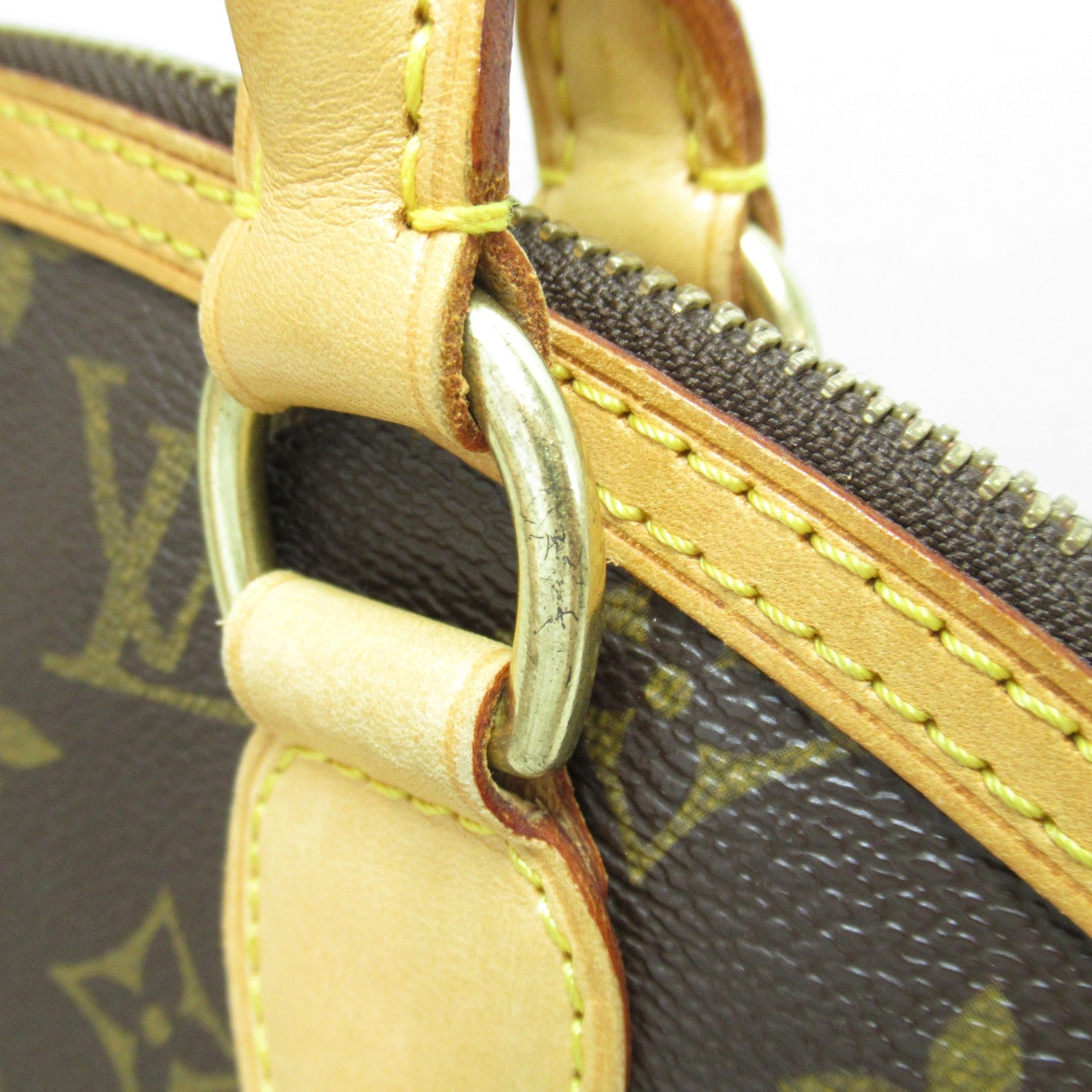 LOUIS VUITTON Monogram Lockit PM手挽袋啡色