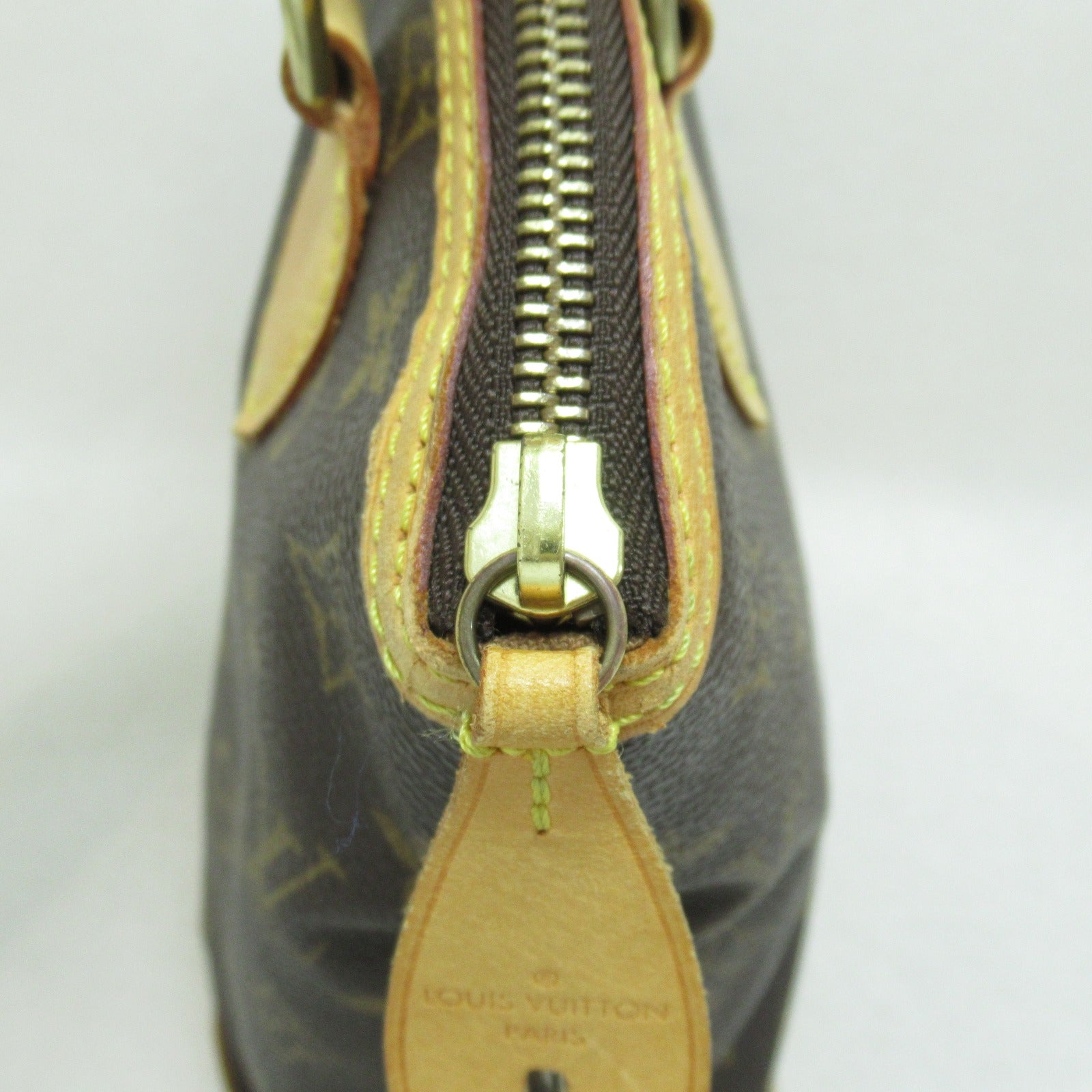 LOUIS VUITTON Monogram Lockit PM手挽袋啡色