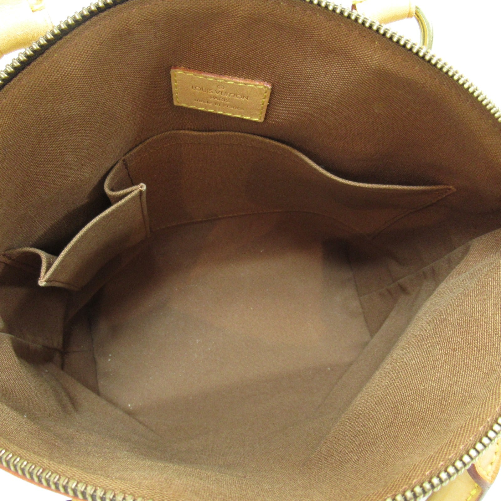 LOUIS VUITTON Monogram Lockit PM手挽袋啡色