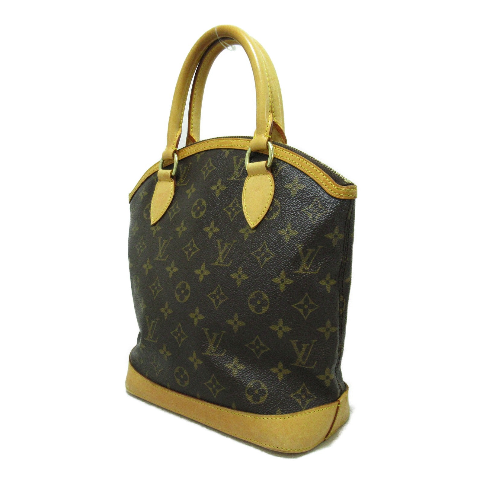 LOUIS VUITTON Monogram Lockit PM手挽袋啡色