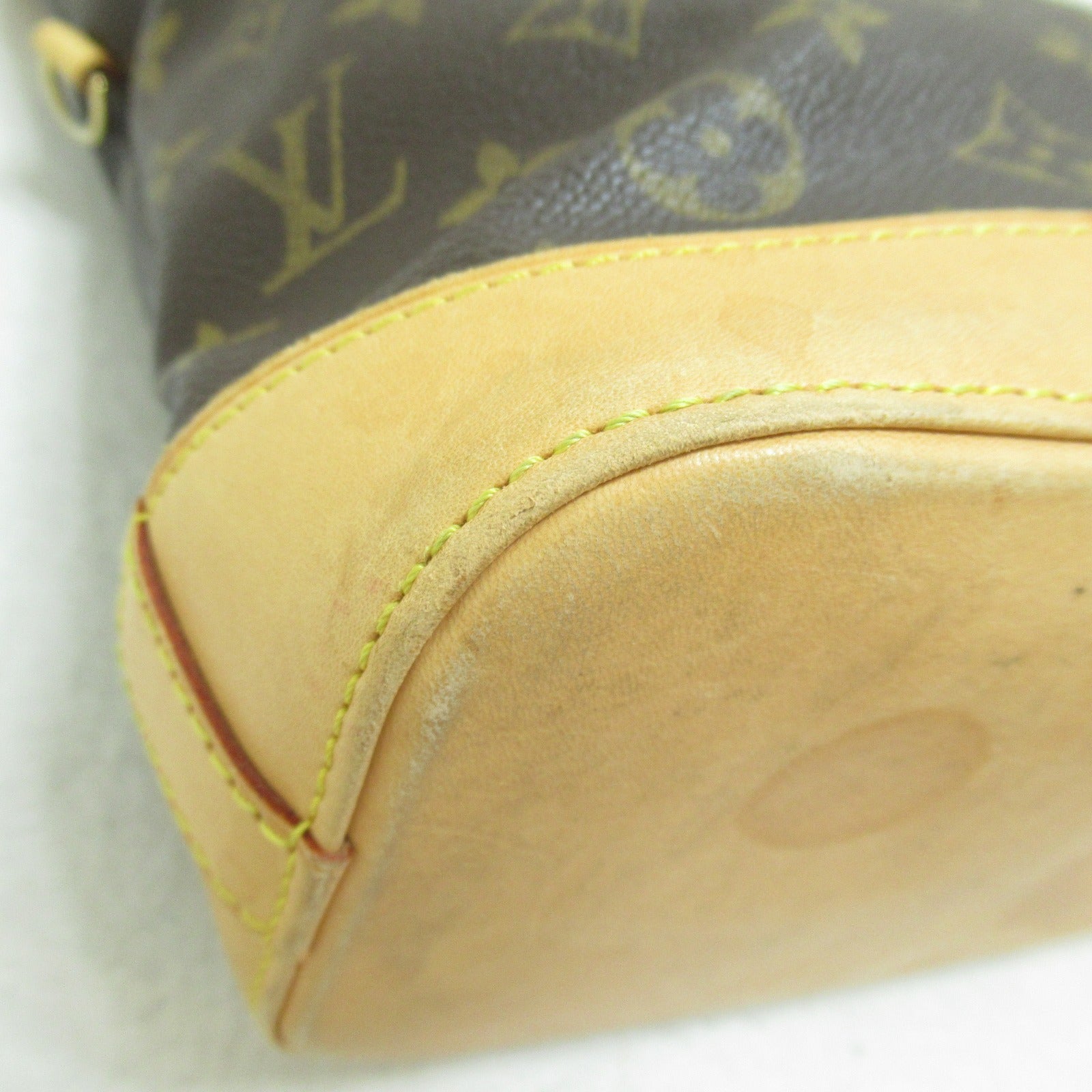 LOUIS VUITTON Monogram Lockit PM手挽袋啡色