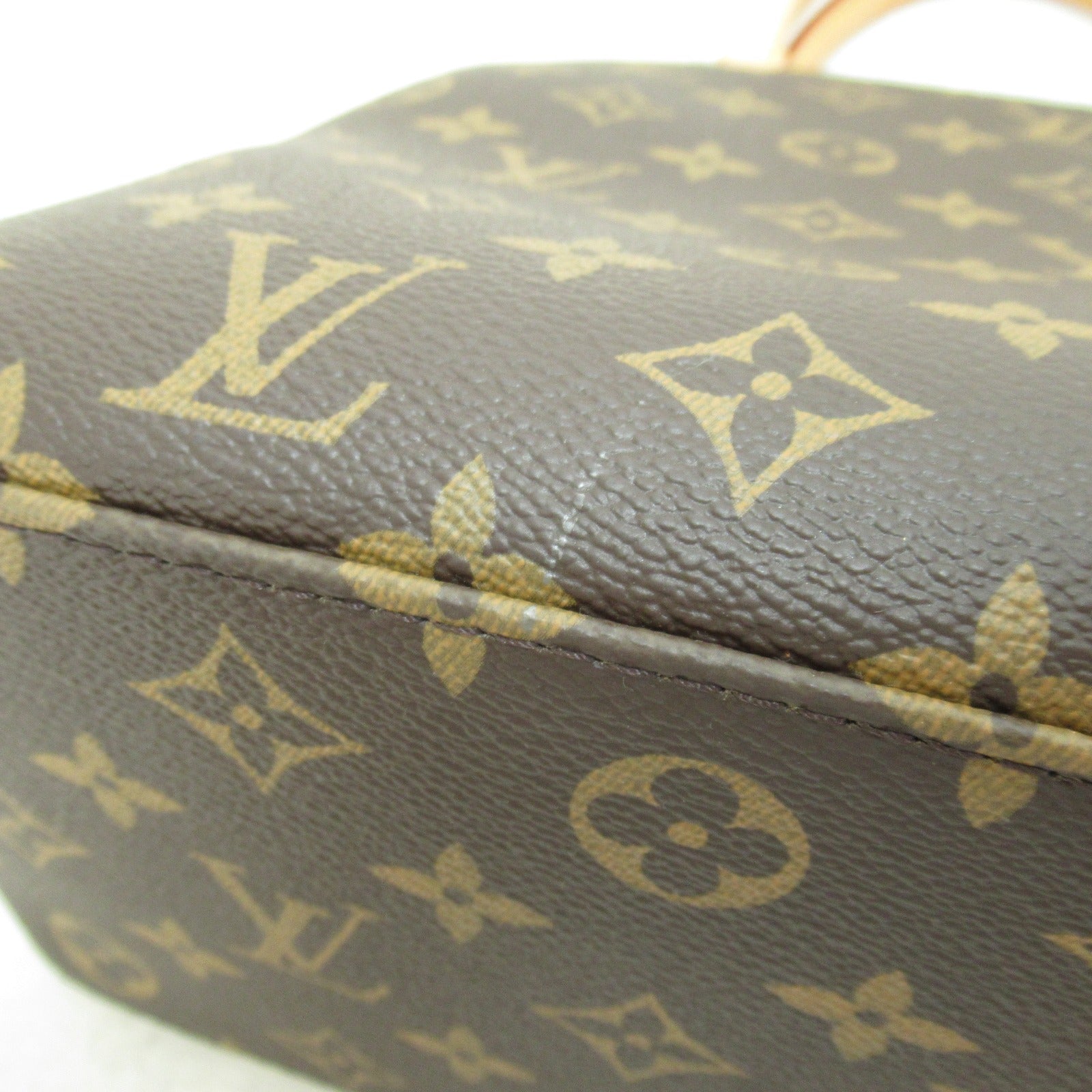 LOUIS VUITTON Monogram Petit Palais PM金扣手挽肩背兩用袋棕色