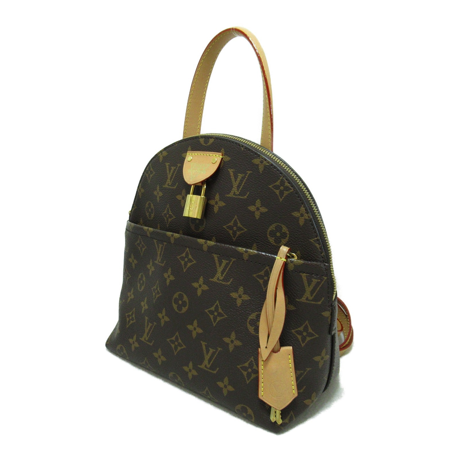 LOUIS VUITTON Monogram Moon 2020 Cruise Line背包啡色