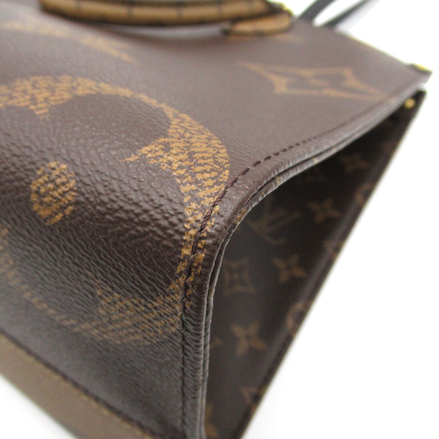 LOUIS VUITTON Monogram Giant OnTheGo MM手挽肩背兩用袋啡色