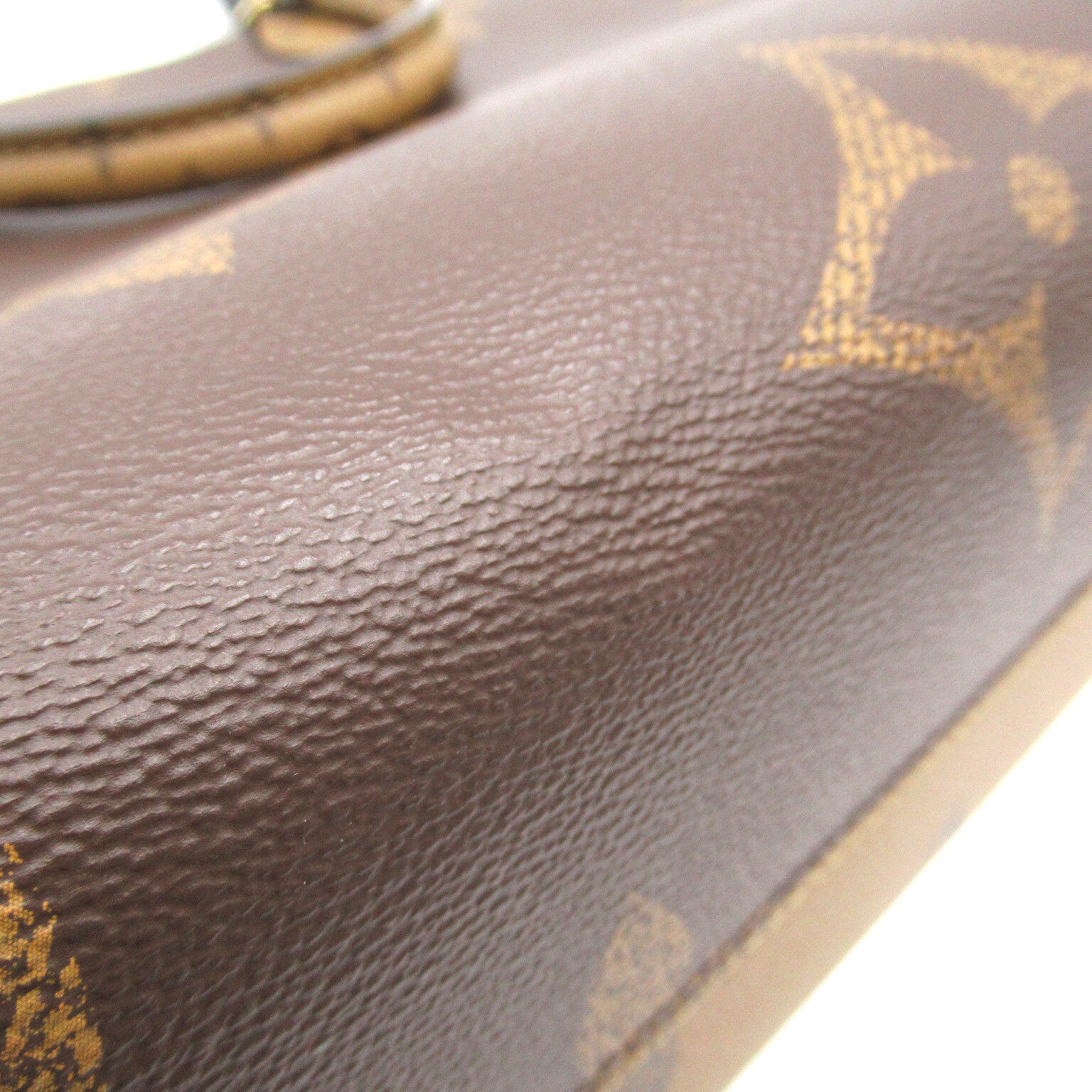 LOUIS VUITTON Monogram Giant OnTheGo MM手挽肩背兩用袋啡色