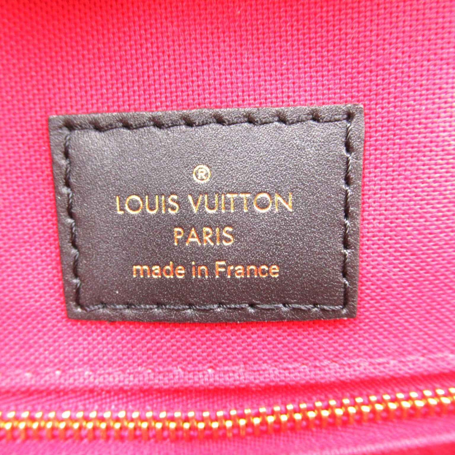 LOUIS VUITTON Monogram Giant OnTheGo MM手挽肩背兩用袋啡色