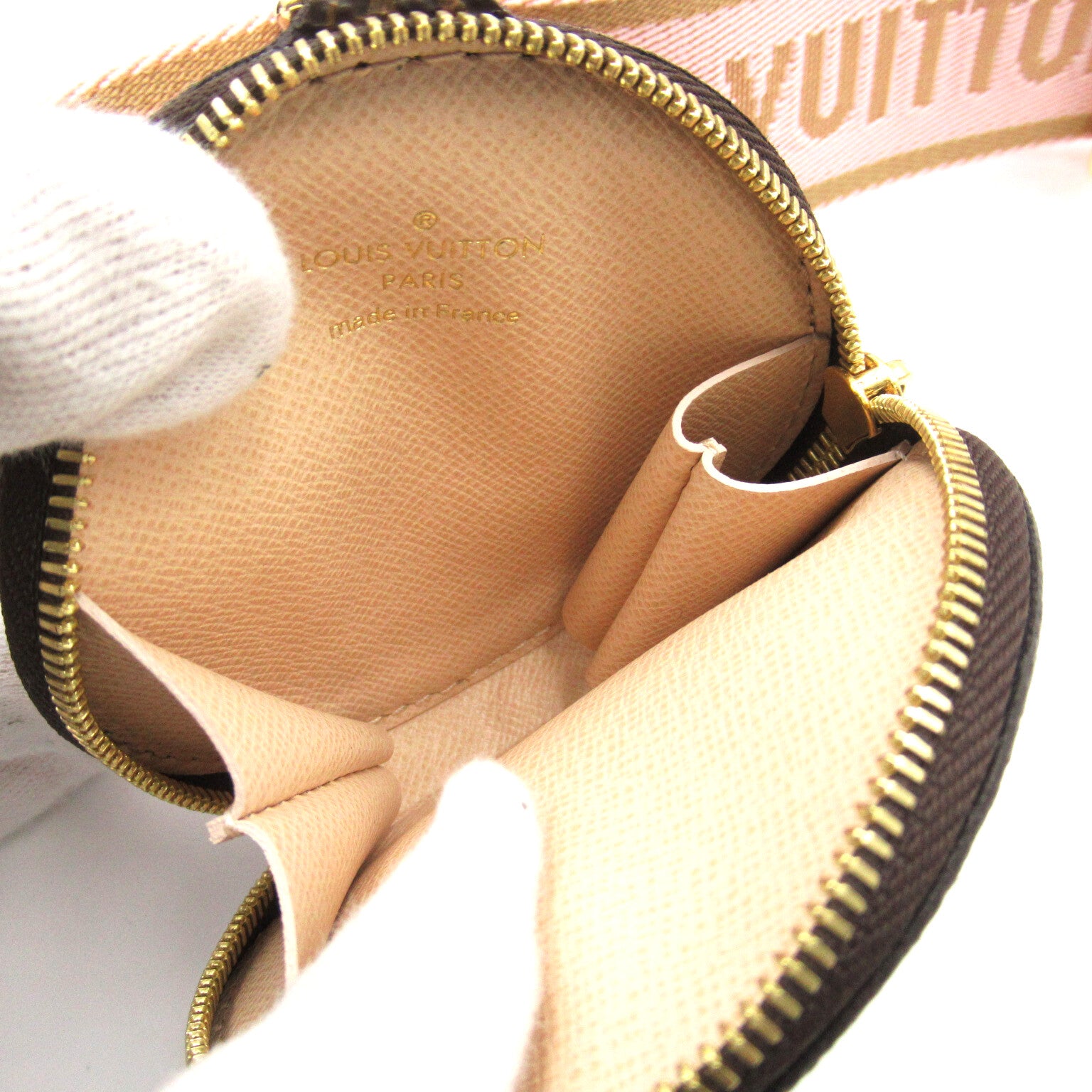 LOUIS VUITTON Monogram Multi Pochette Accessories手挽肩背兩用袋粉紅色/Multi Pochette Accessories