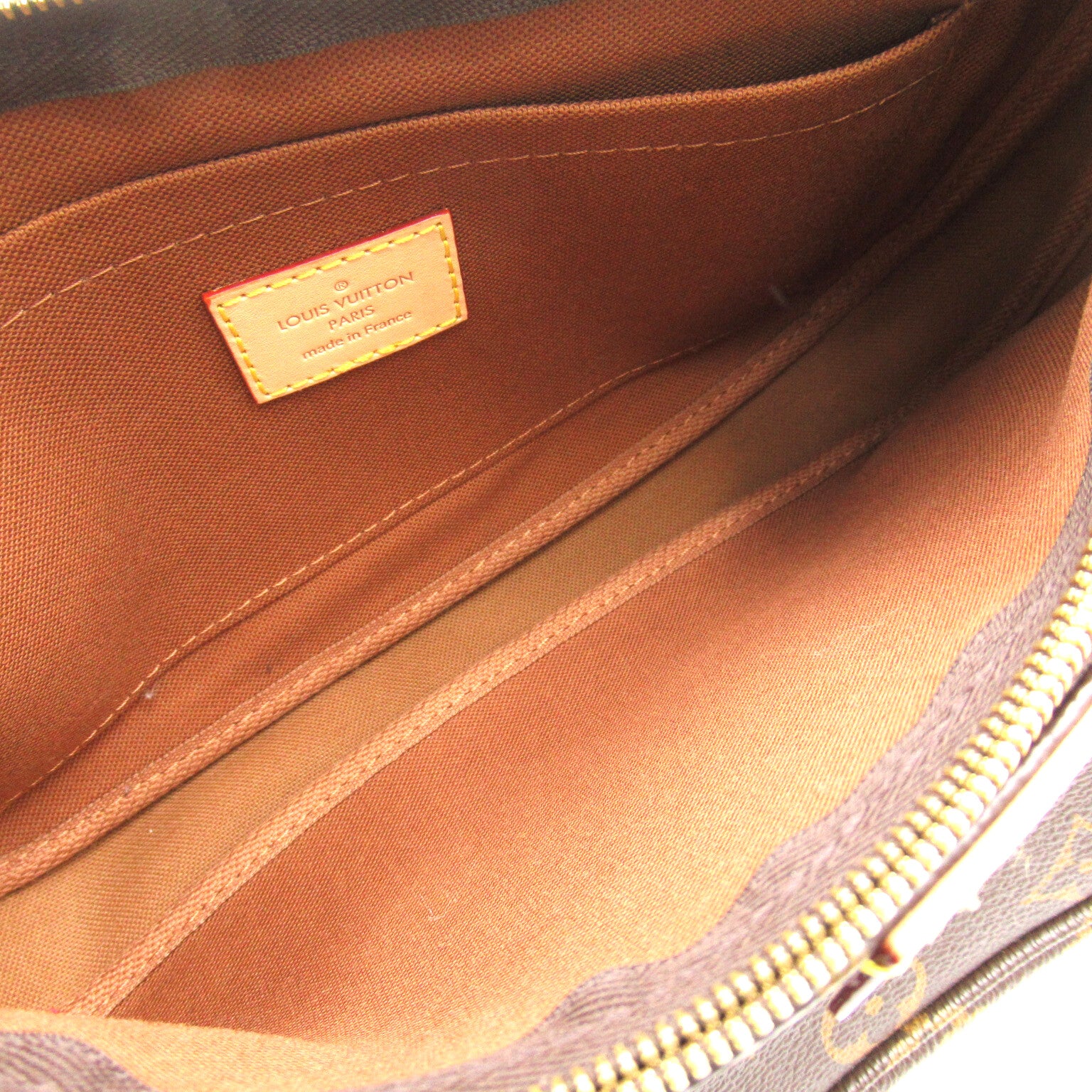 LOUIS VUITTON Monogram Multi Pochette Accessories手挽肩背兩用袋粉紅色/Multi Pochette Accessories