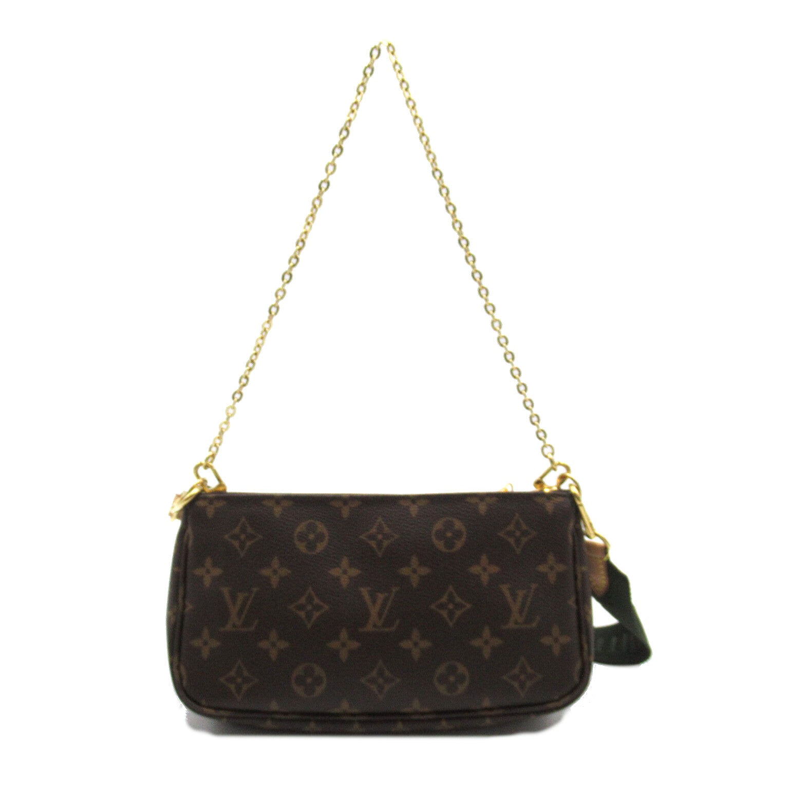 LOUIS VUITTON Monogram Multi Pochette Accessoires啡色肩背袋啡色