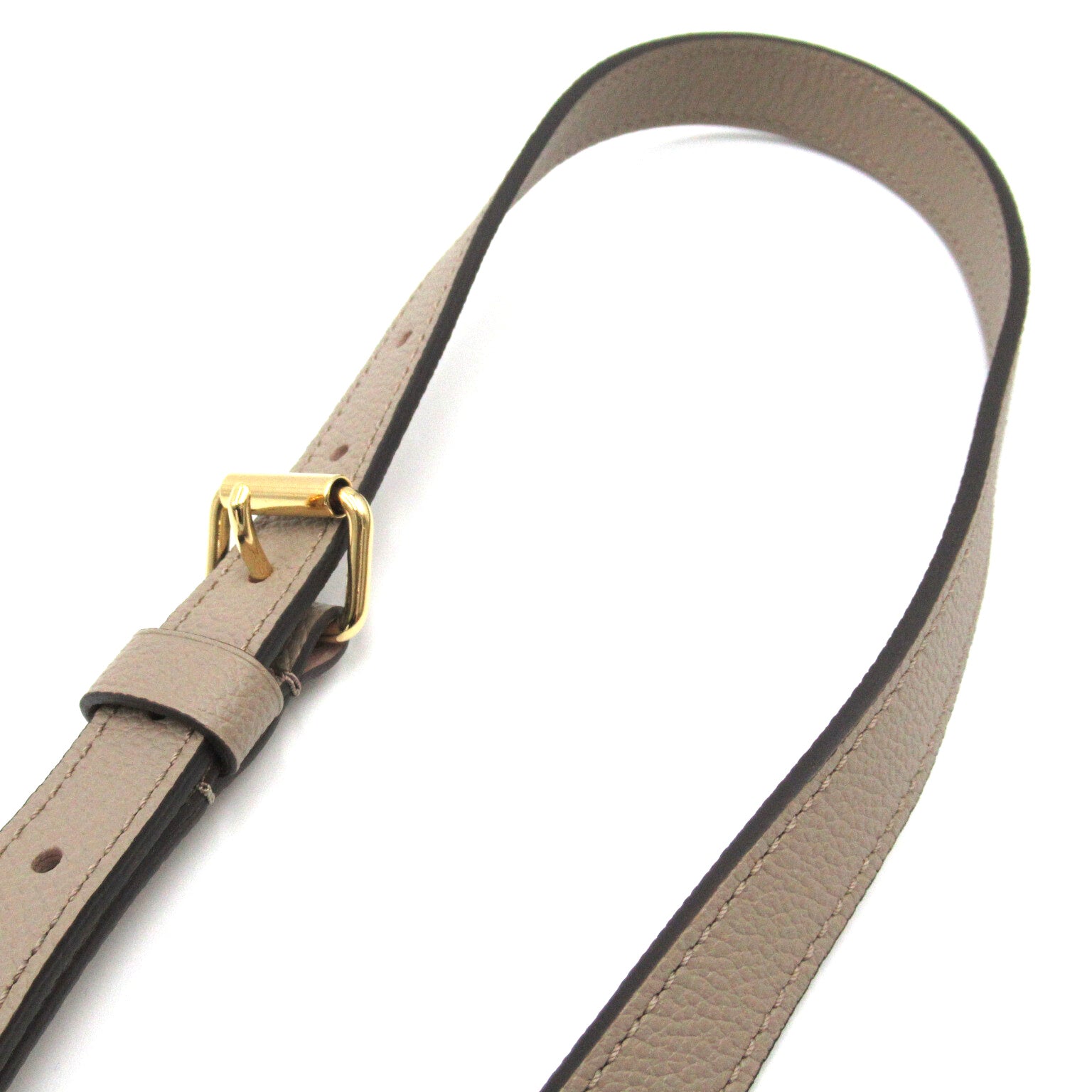 LOUIS VUITTON Monogram Empreinte OnTheGo PM金扣手挽肩背兩用袋米色