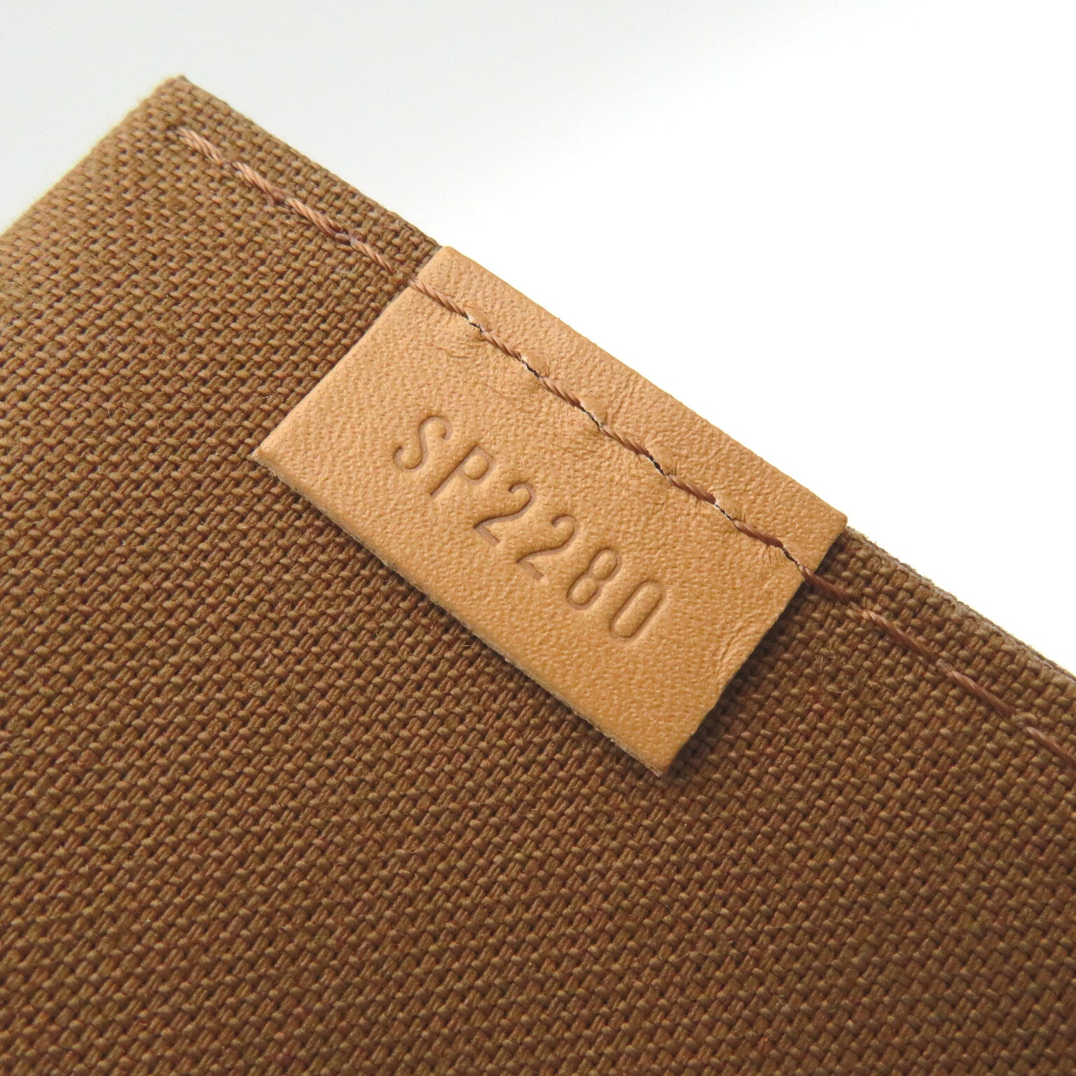 LOUIS VUITTON Monogram Petit Sac Plat手挽肩背兩用袋啡色