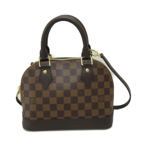 LOUIS VUITTON Damier Alma BB手挽肩背兩用袋啡色