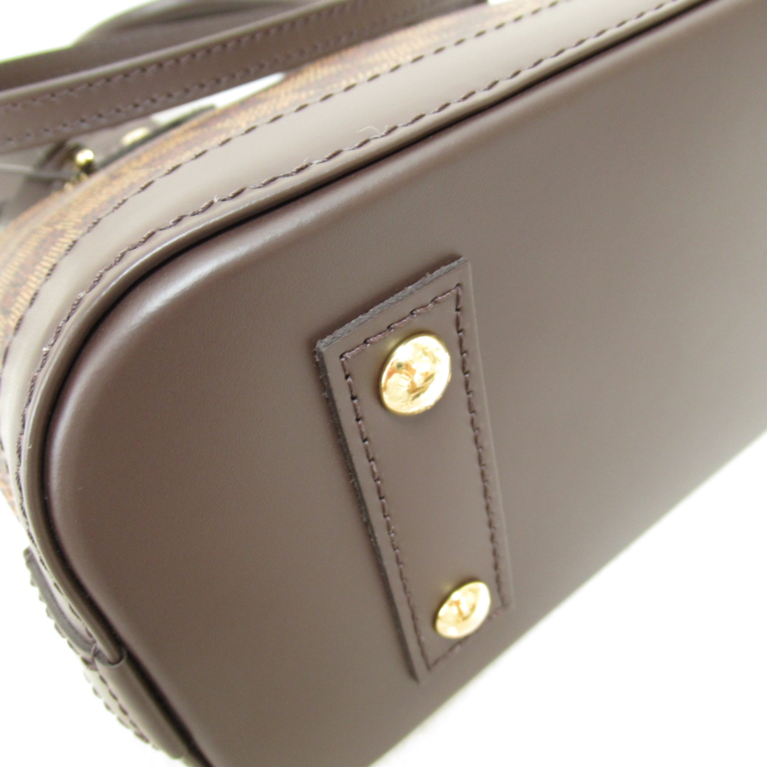 LOUIS VUITTON Damier Alma BB手挽肩背兩用袋啡色