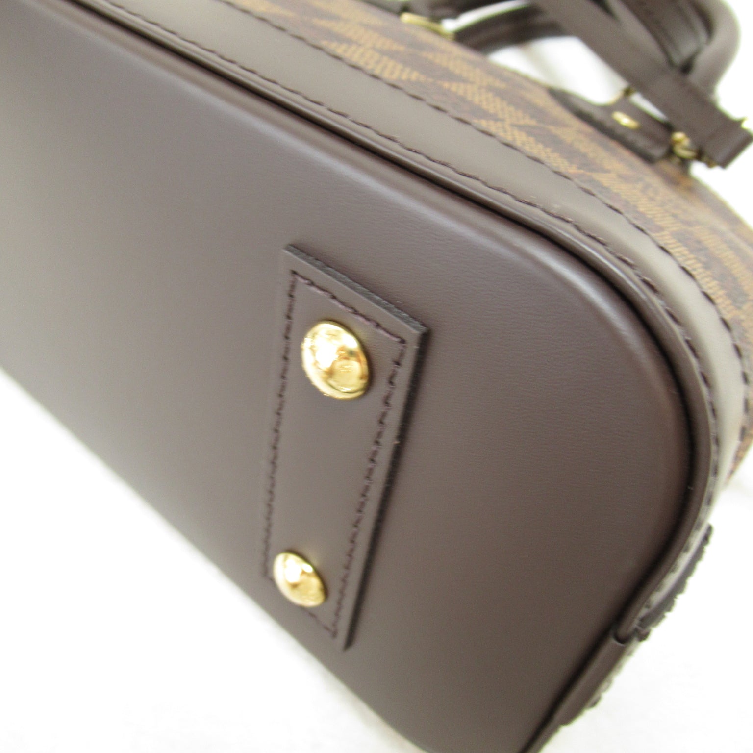 LOUIS VUITTON Damier Alma BB手挽肩背兩用袋啡色