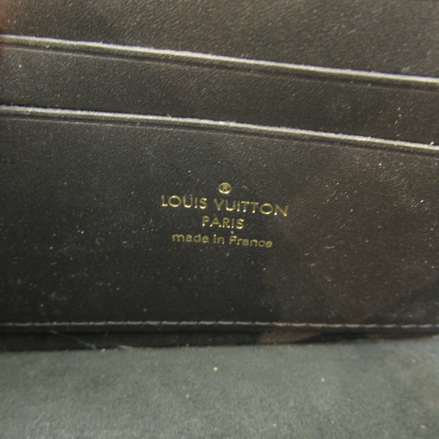 LOUIS VUITTON Monogram Reverse Portefeuille Dauphine肩背袋啡色