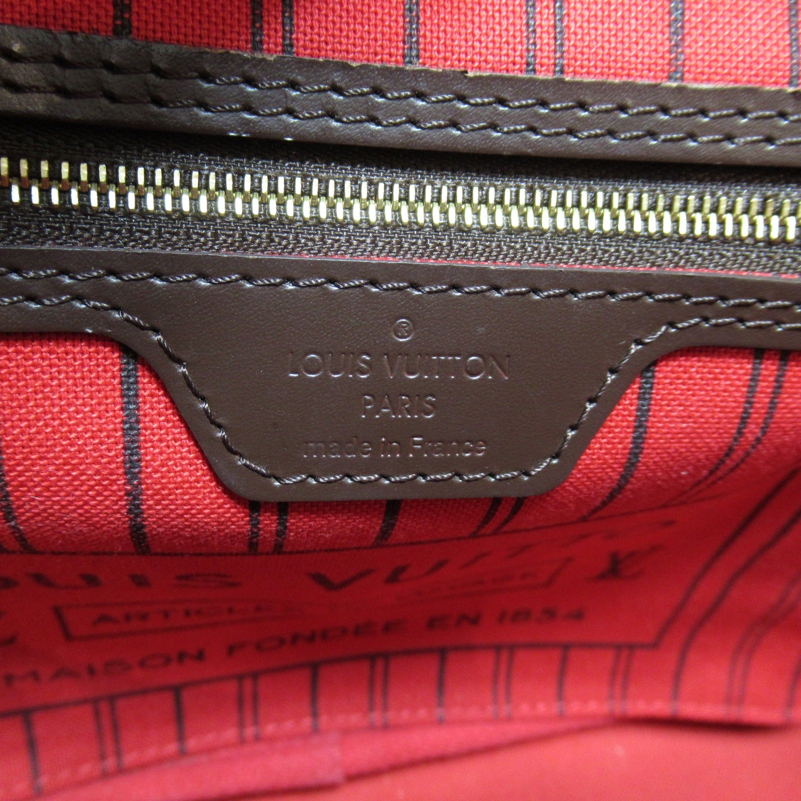 LOUIS VUITTON Damier Neverfull PM手挽袋/肩背袋Neverfull PM